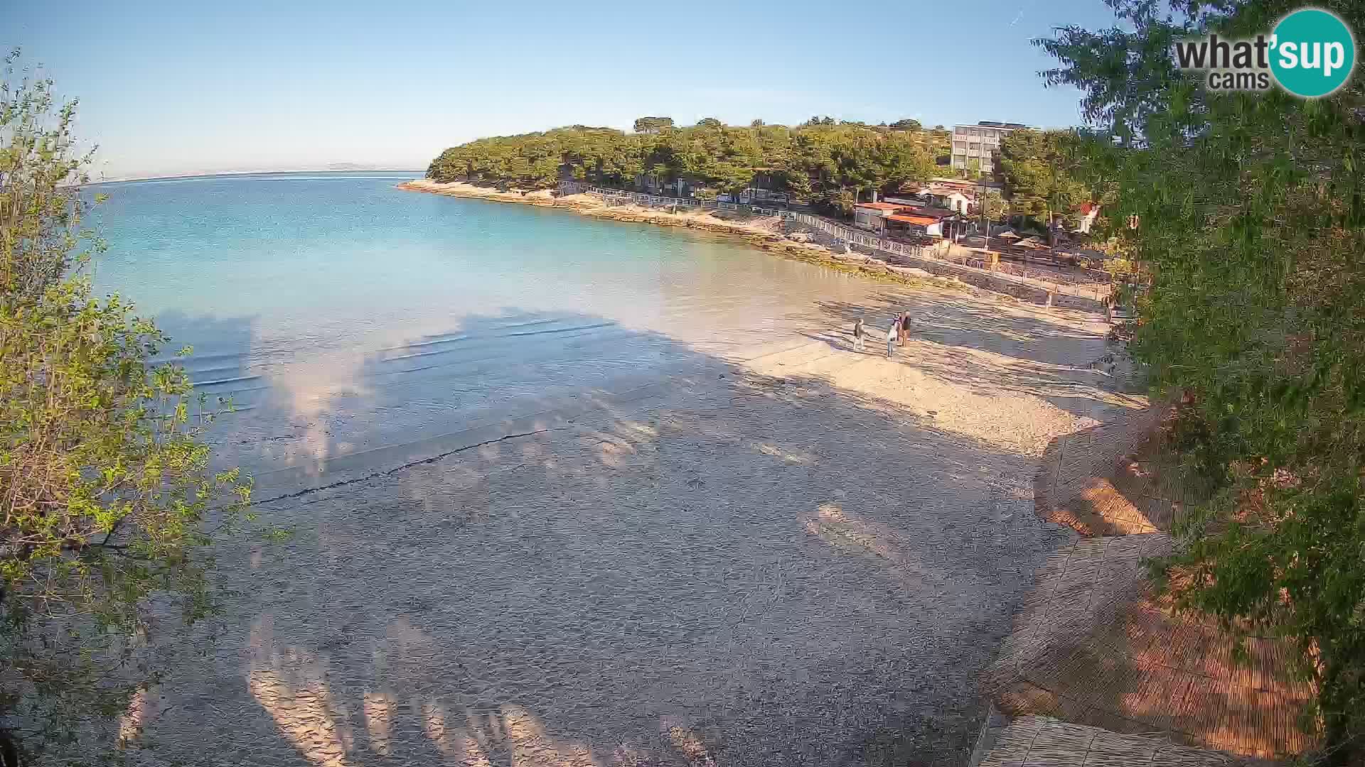 Plaža Slanica Murter – web kamera