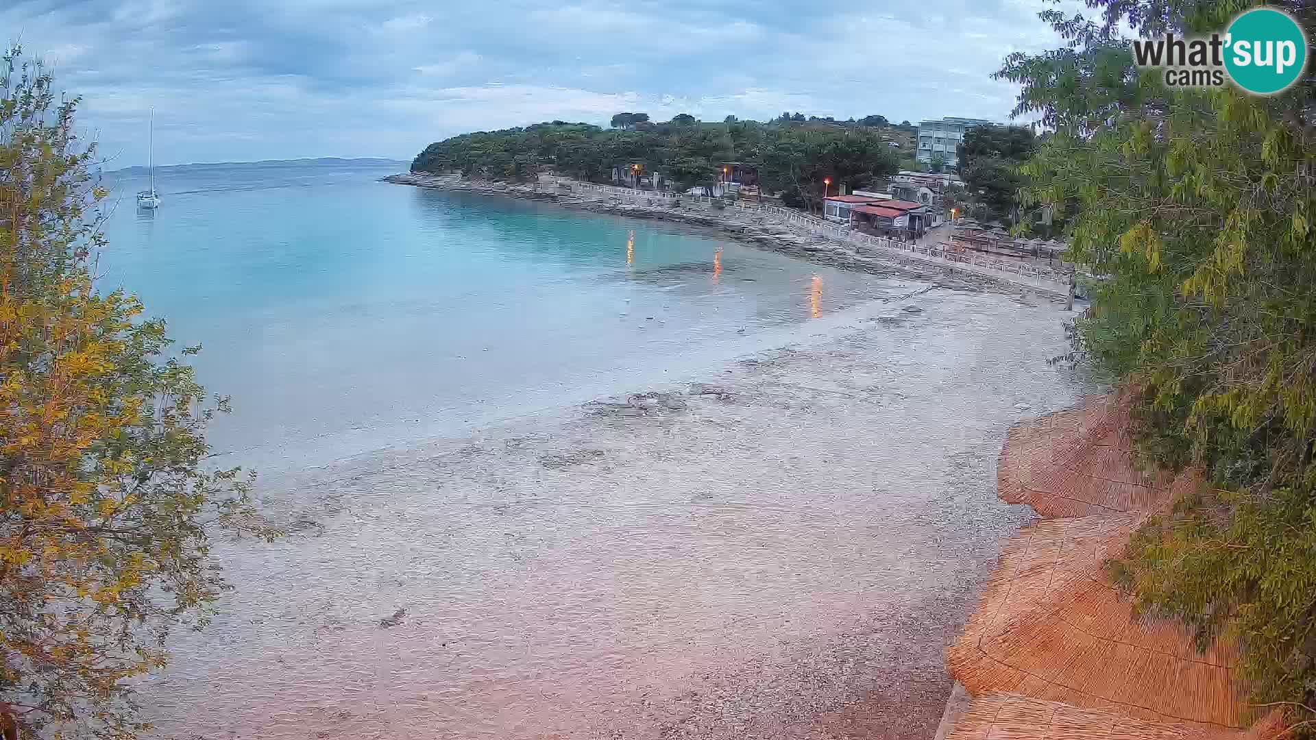 Plaža Slanica Murter – kamera v živo