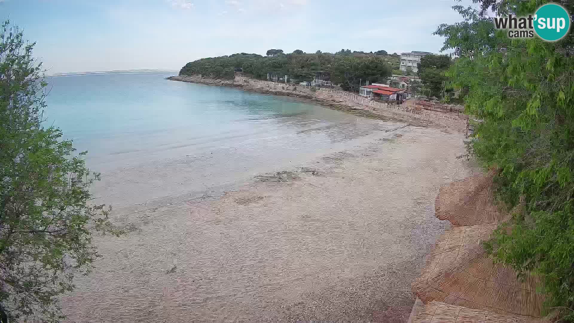 Plaža Slanica Murter – web kamera