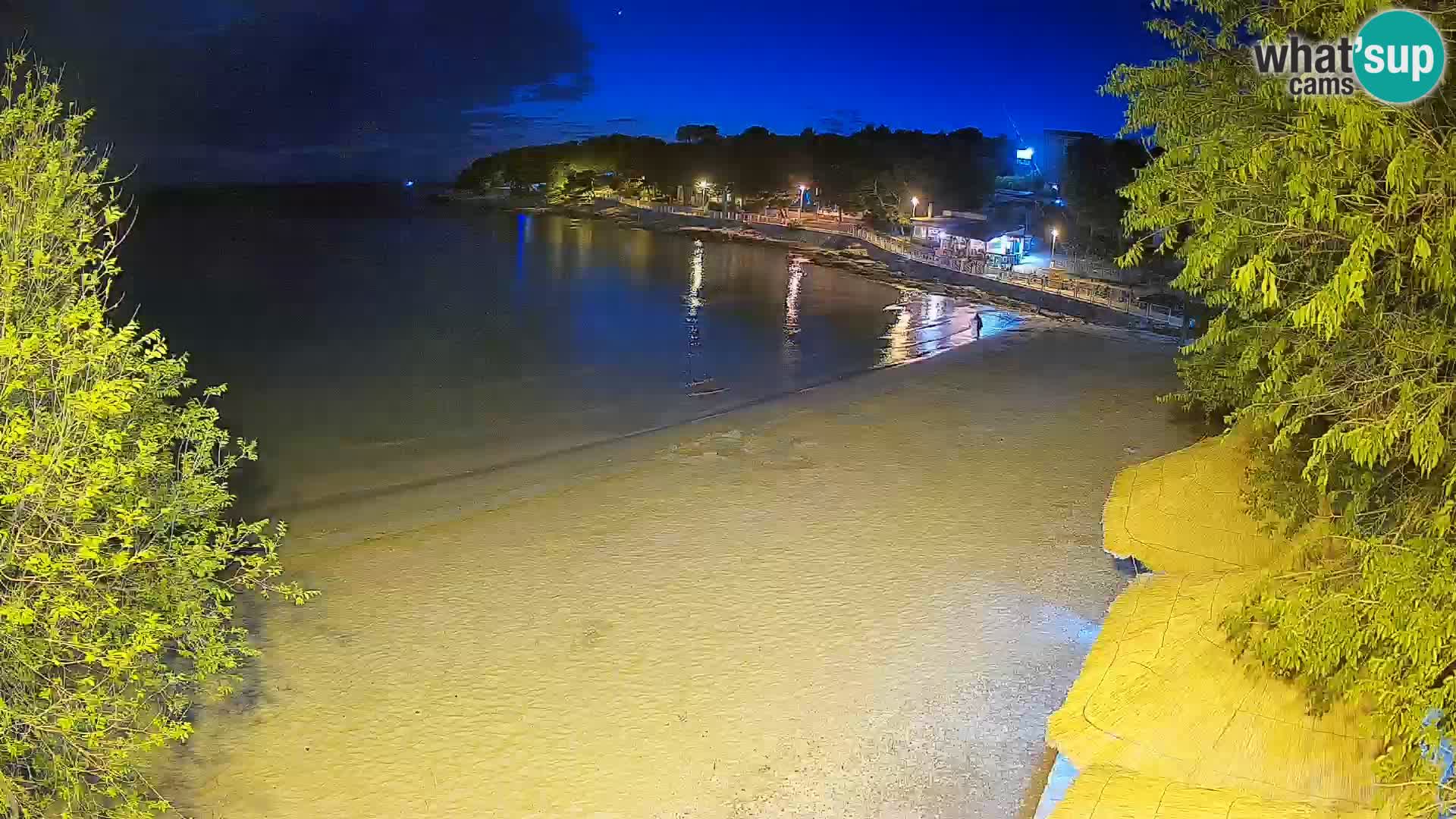 Plaža Slanica Murter – kamera v živo