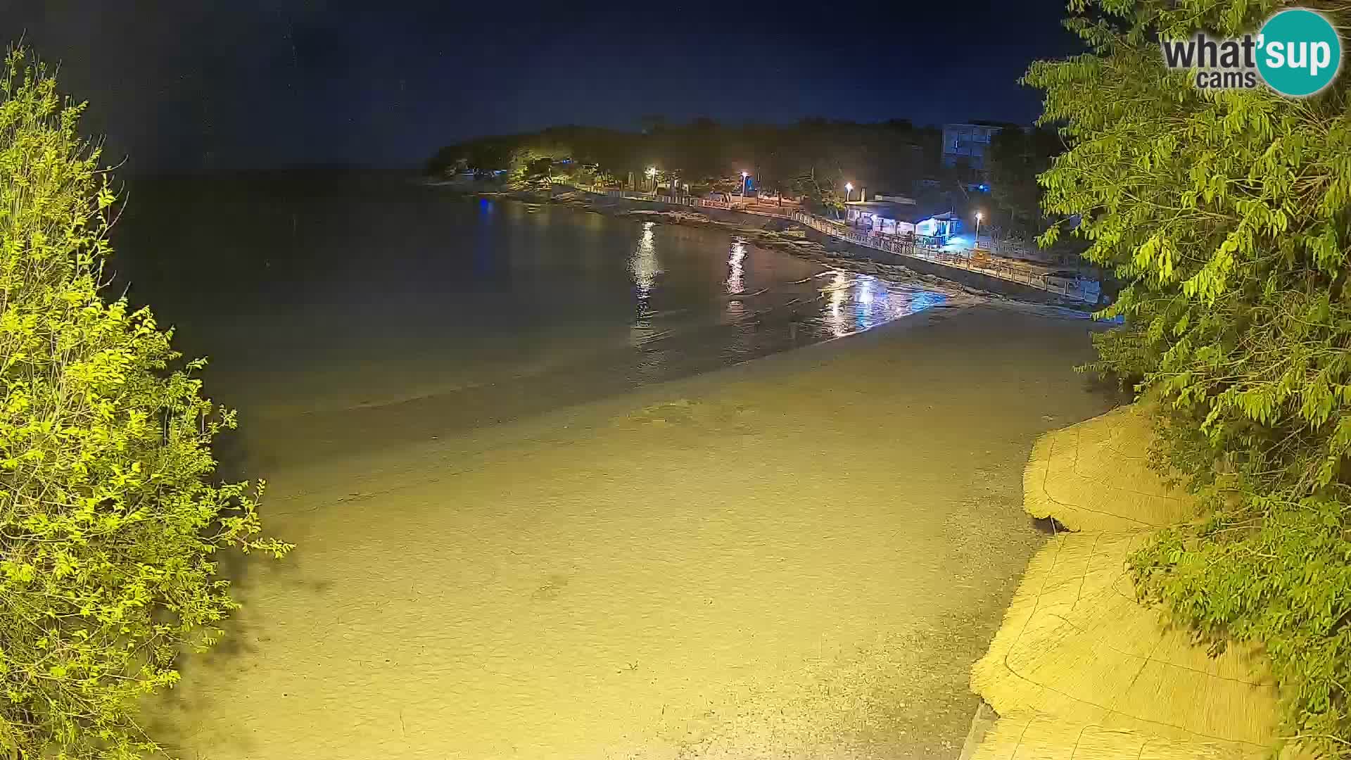 Plaža Slanica Murter – kamera v živo