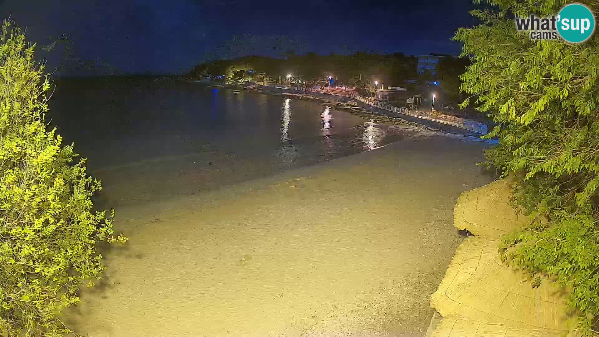 Strand Slanica Murter – webcam