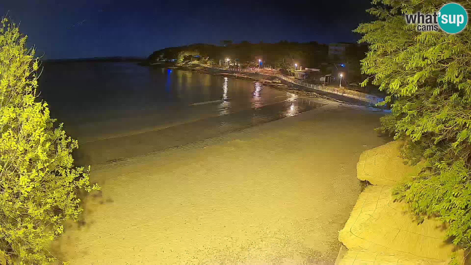 Strand Slanica Murter – webcam