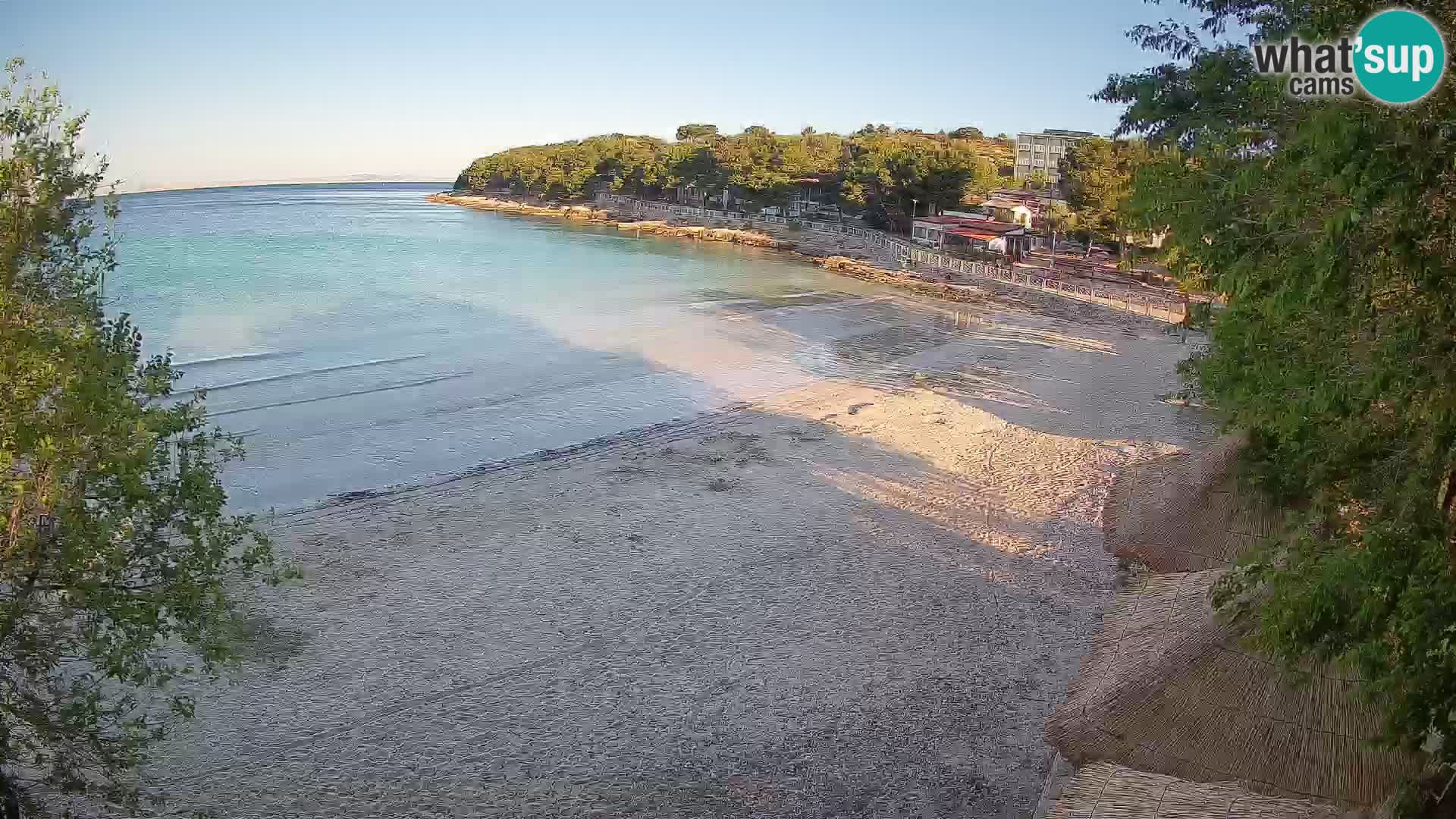 Plaža Slanica Murter – web kamera
