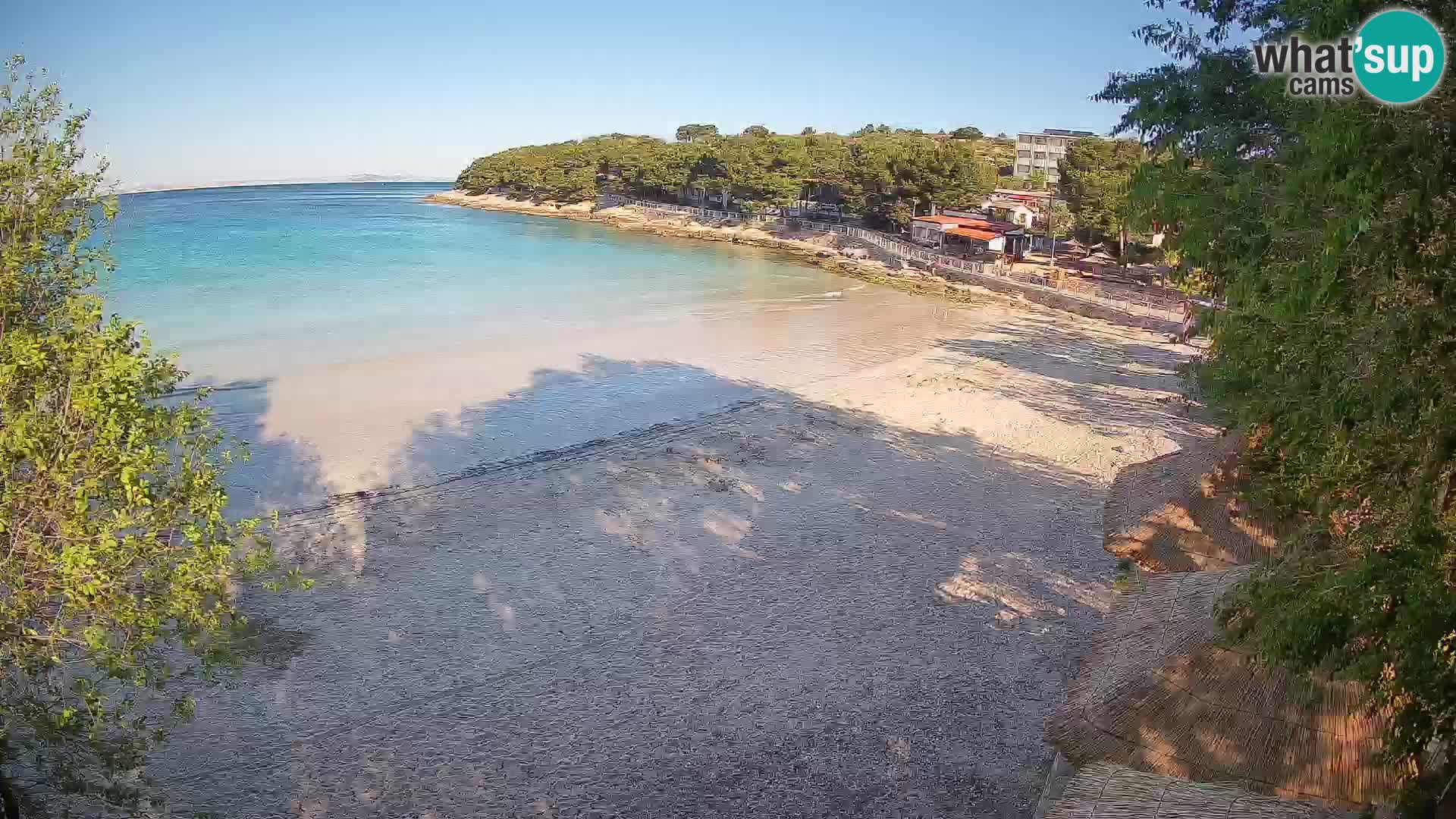 Strand Slanica Murter – webcam