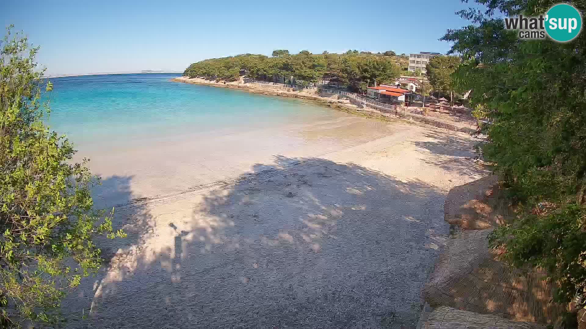Strand Slanica Murter – webcam