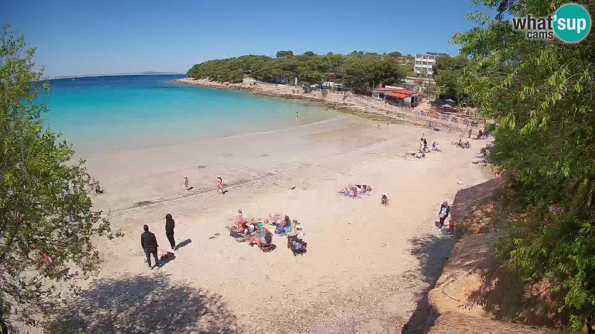 Playa Slanica Murter – camera en vivo