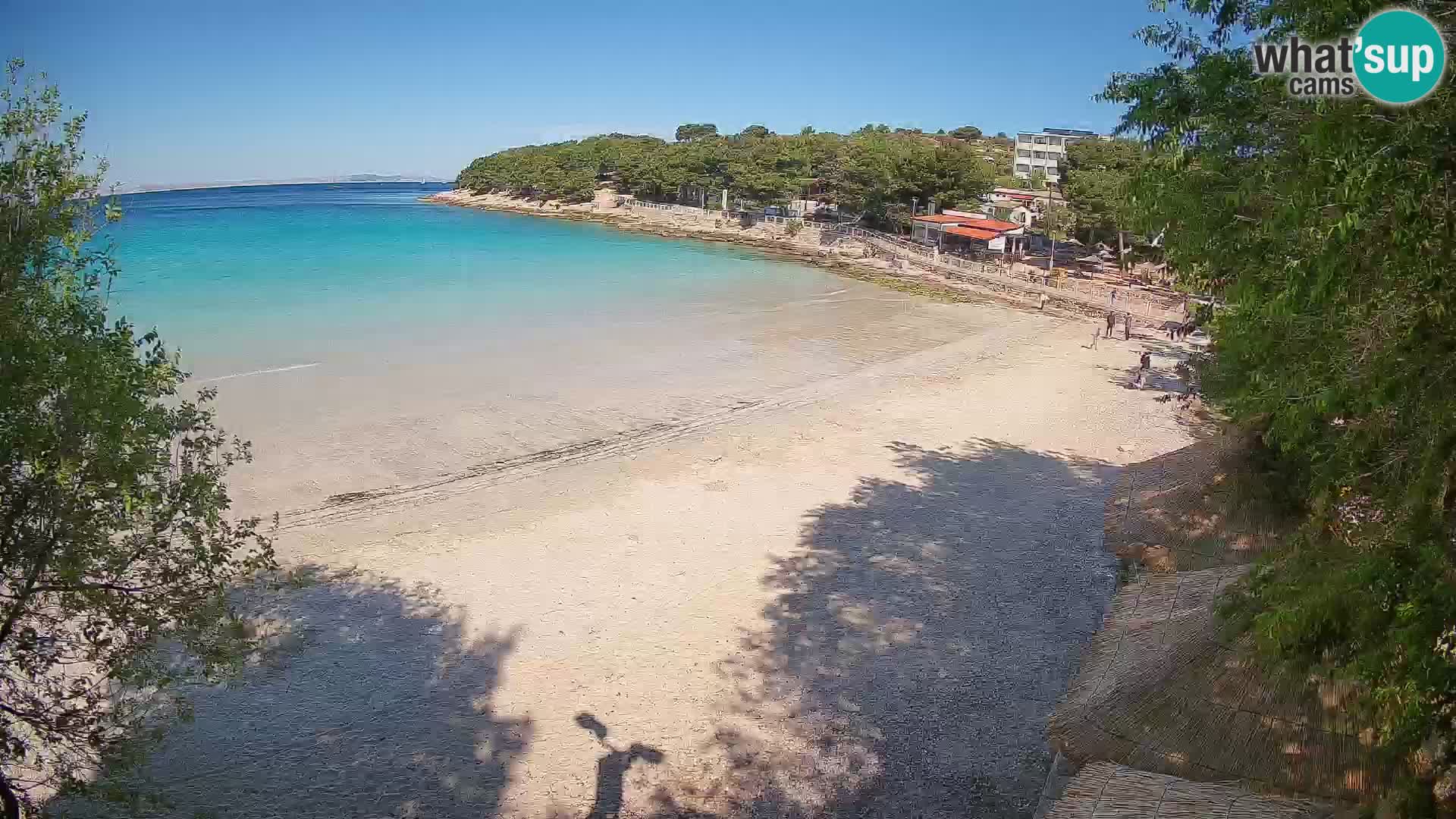 Plaža Slanica Murter – kamera v živo