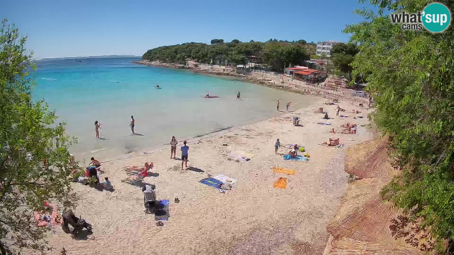 Playa Slanica Murter – camera en vivo