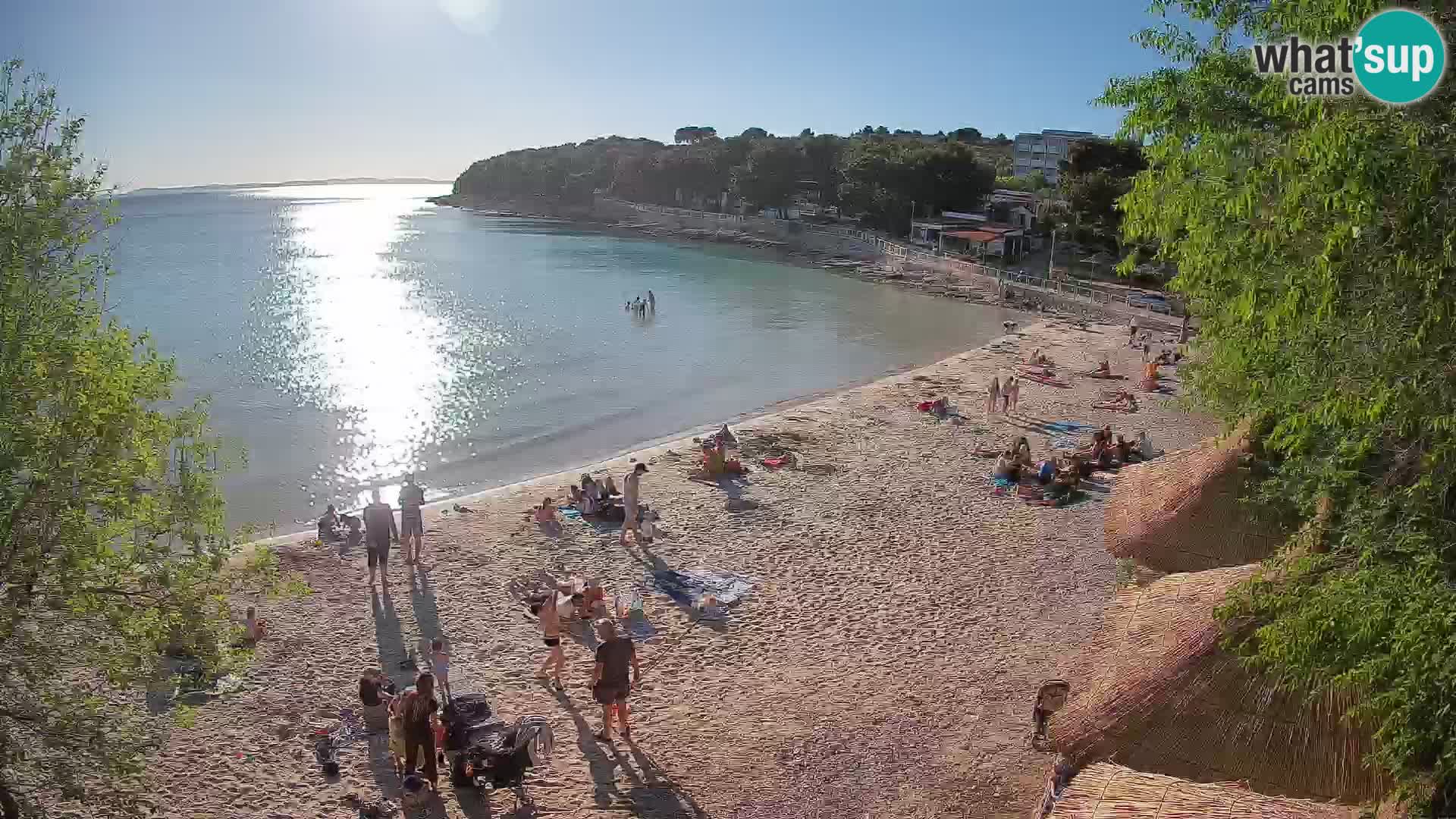 Plaža Slanica Murter – web kamera