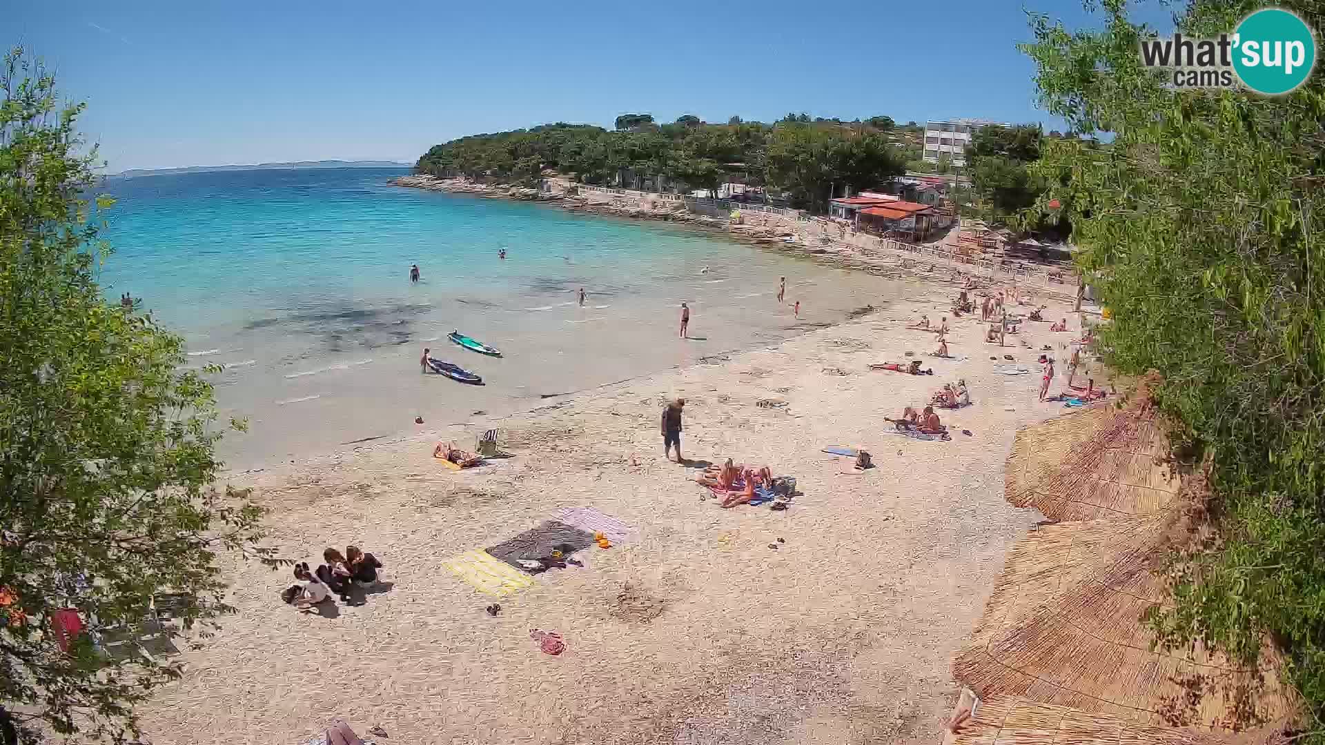 Plaža Slanica Murter – kamera v živo