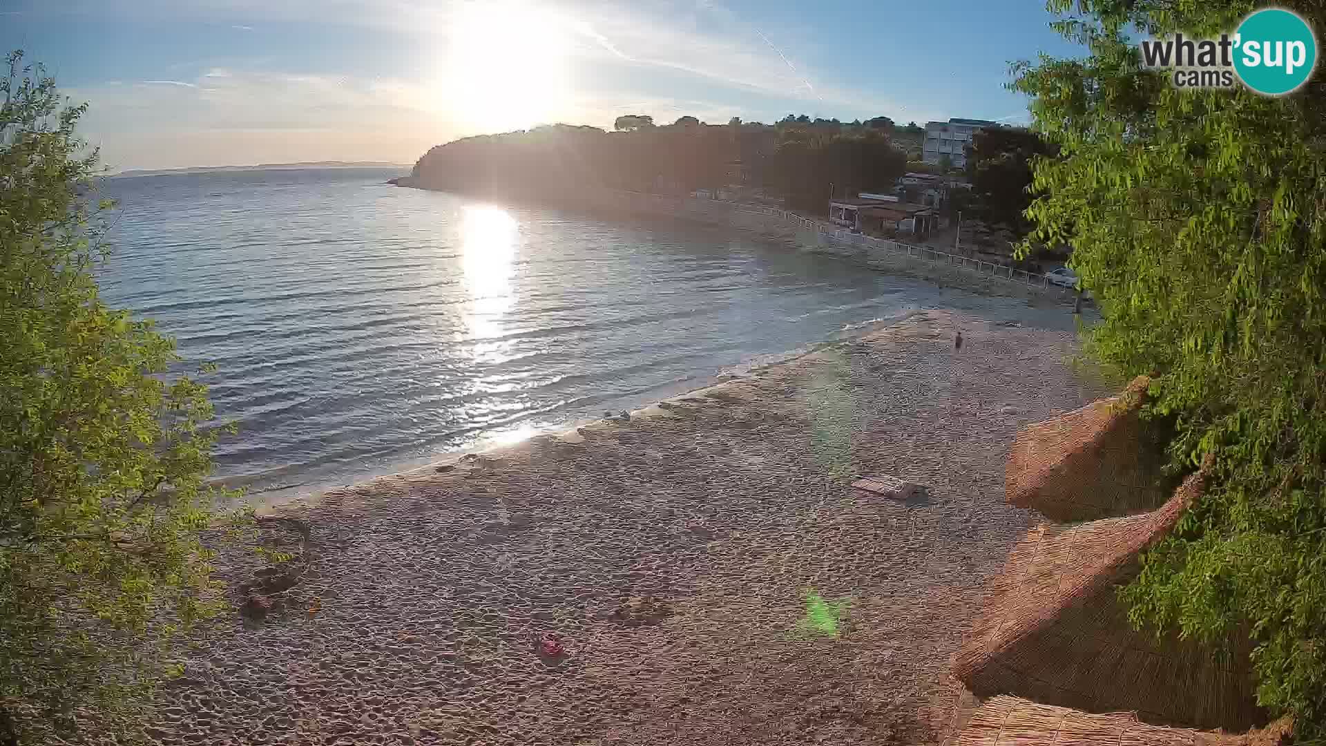 Strand Slanica Murter – webcam