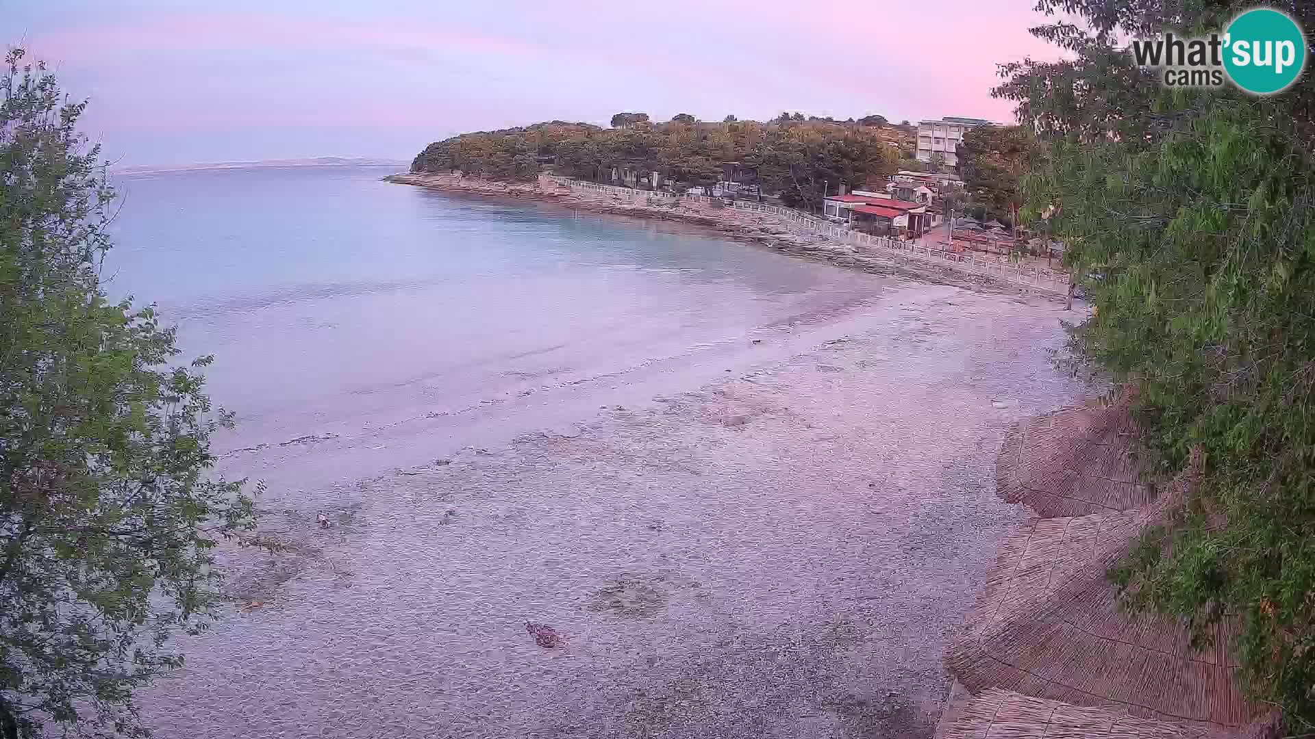 Strand Slanica Murter – webcam