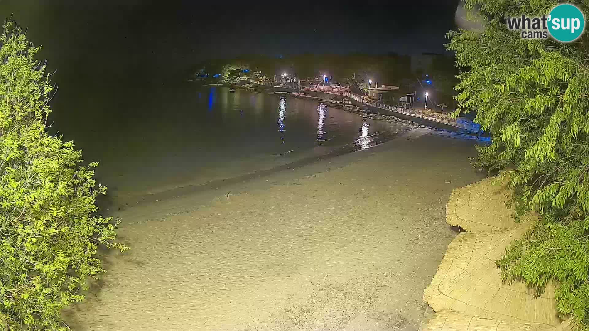 Plaža Slanica Murter – web kamera