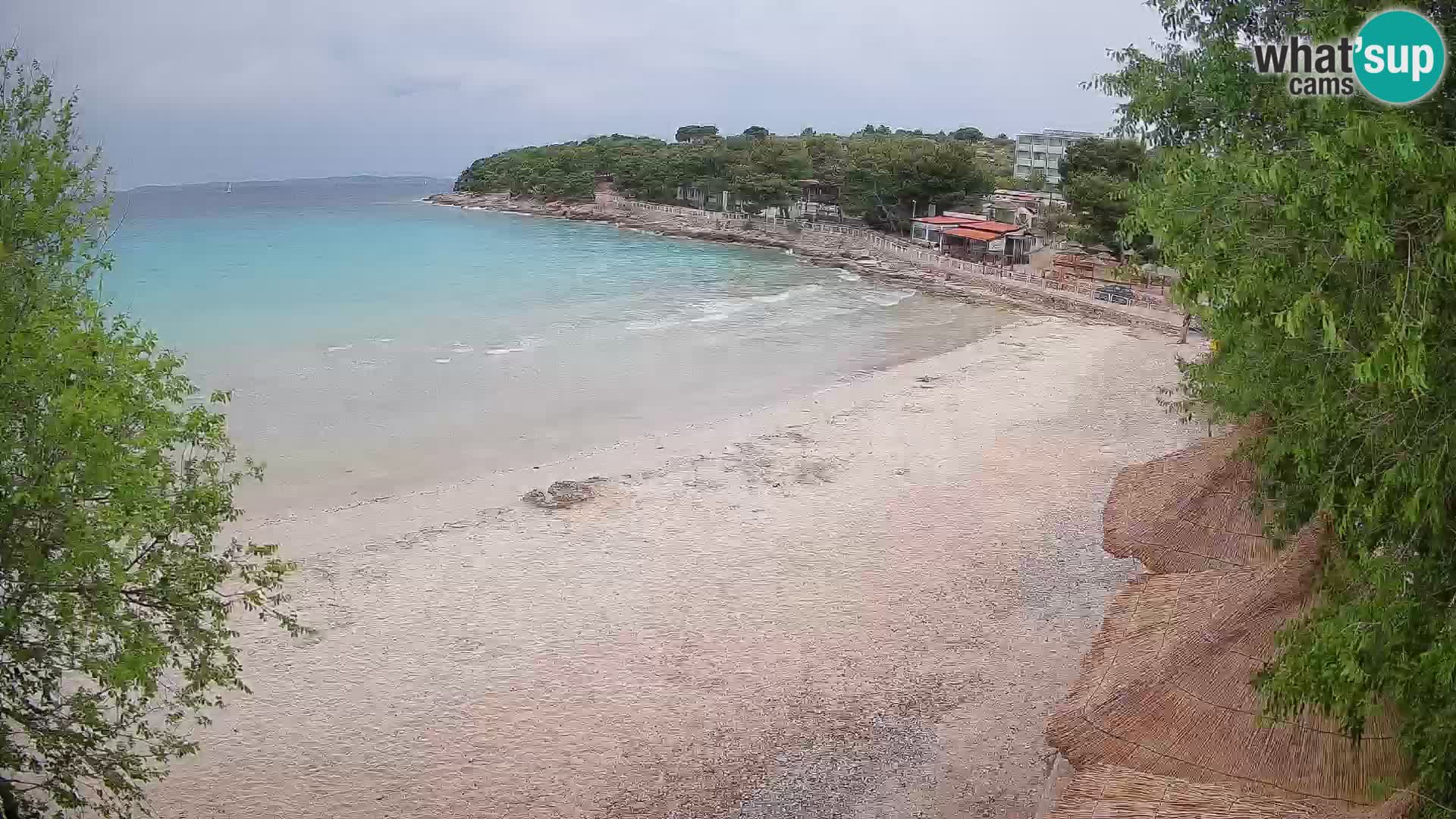 Plaža Slanica Murter – web kamera