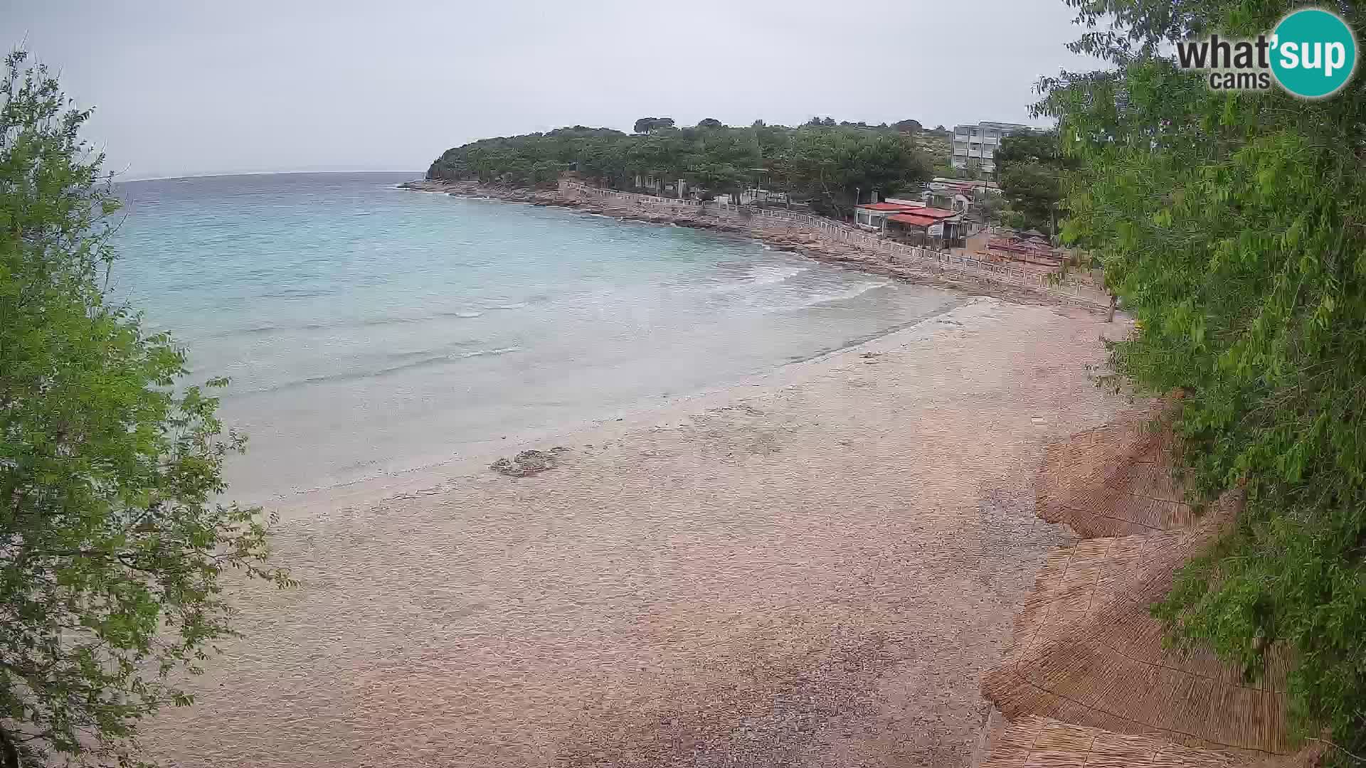 Plaža Slanica Murter – web kamera