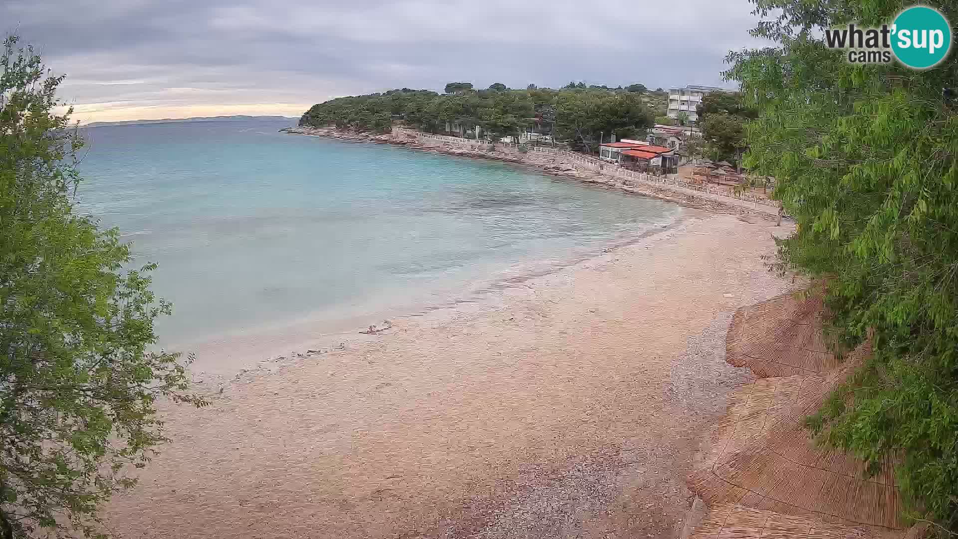Strand Slanica Murter – webcam
