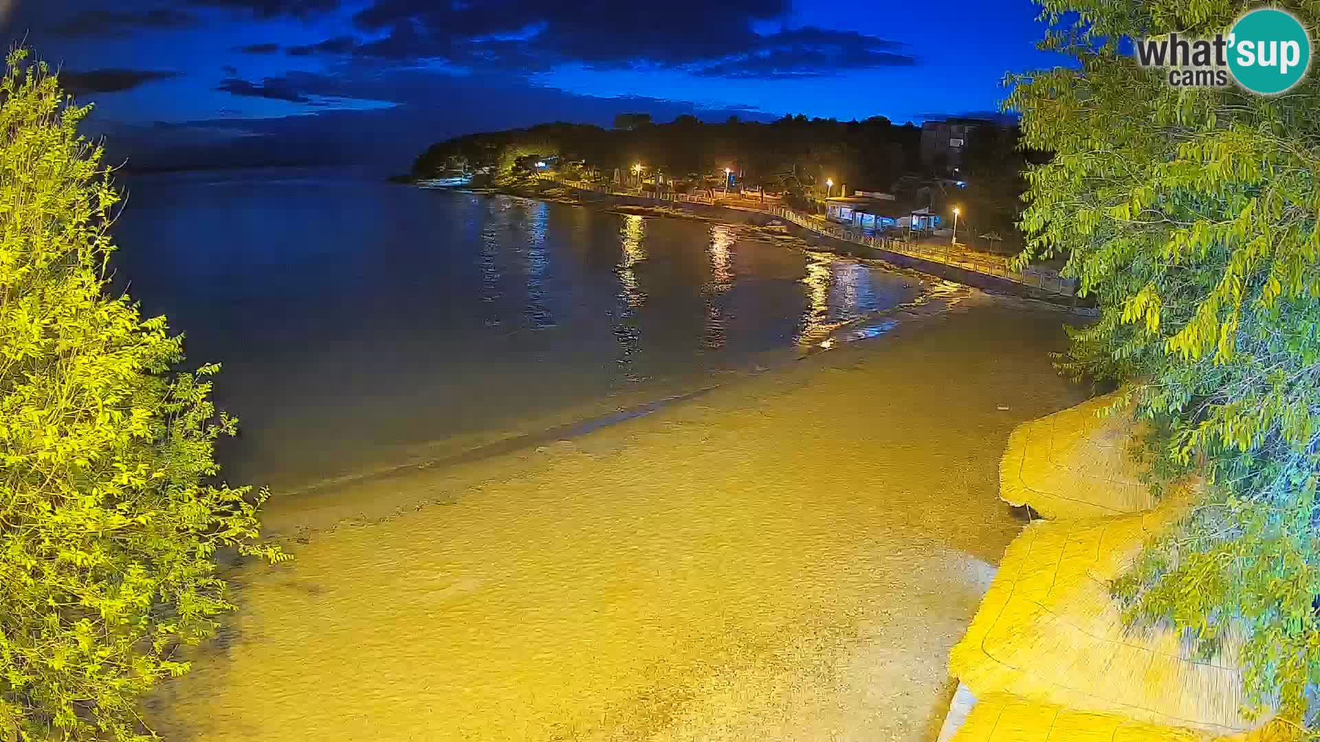 Plaža Slanica Murter – web kamera