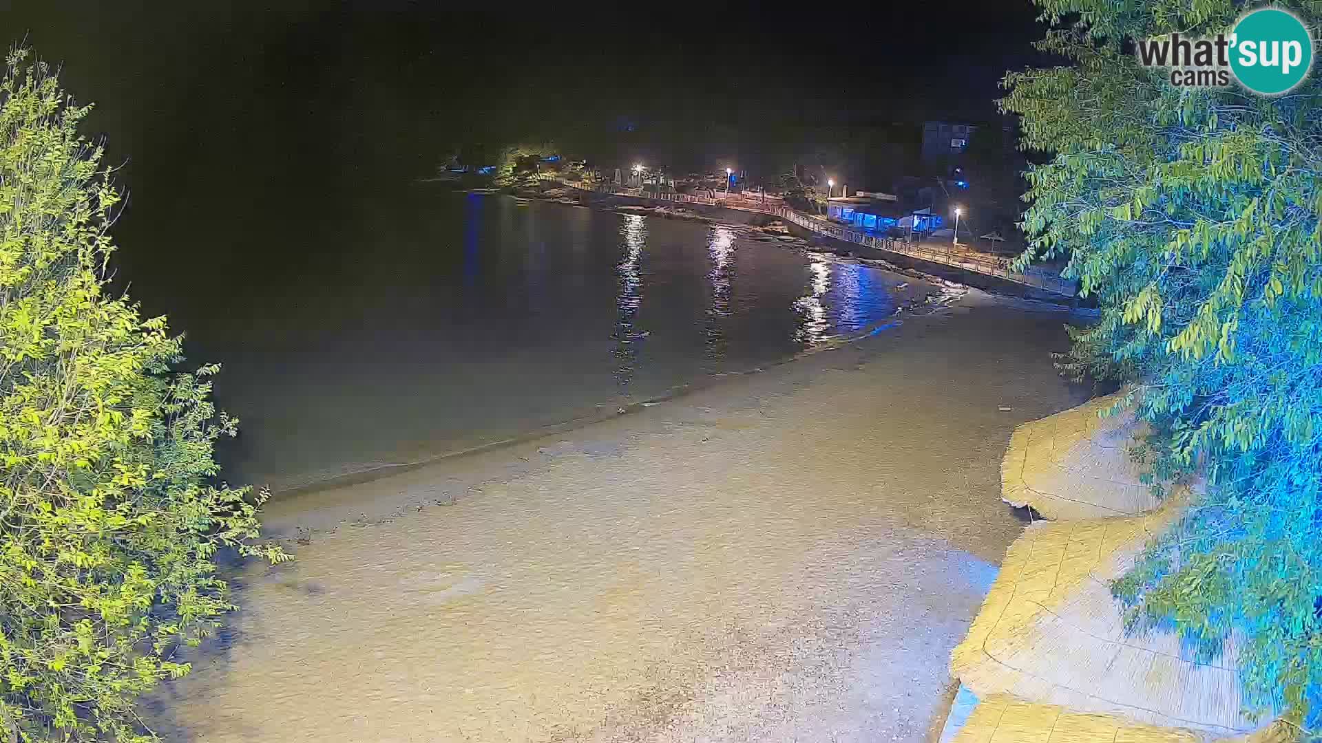 Strand Slanica Murter – webcam