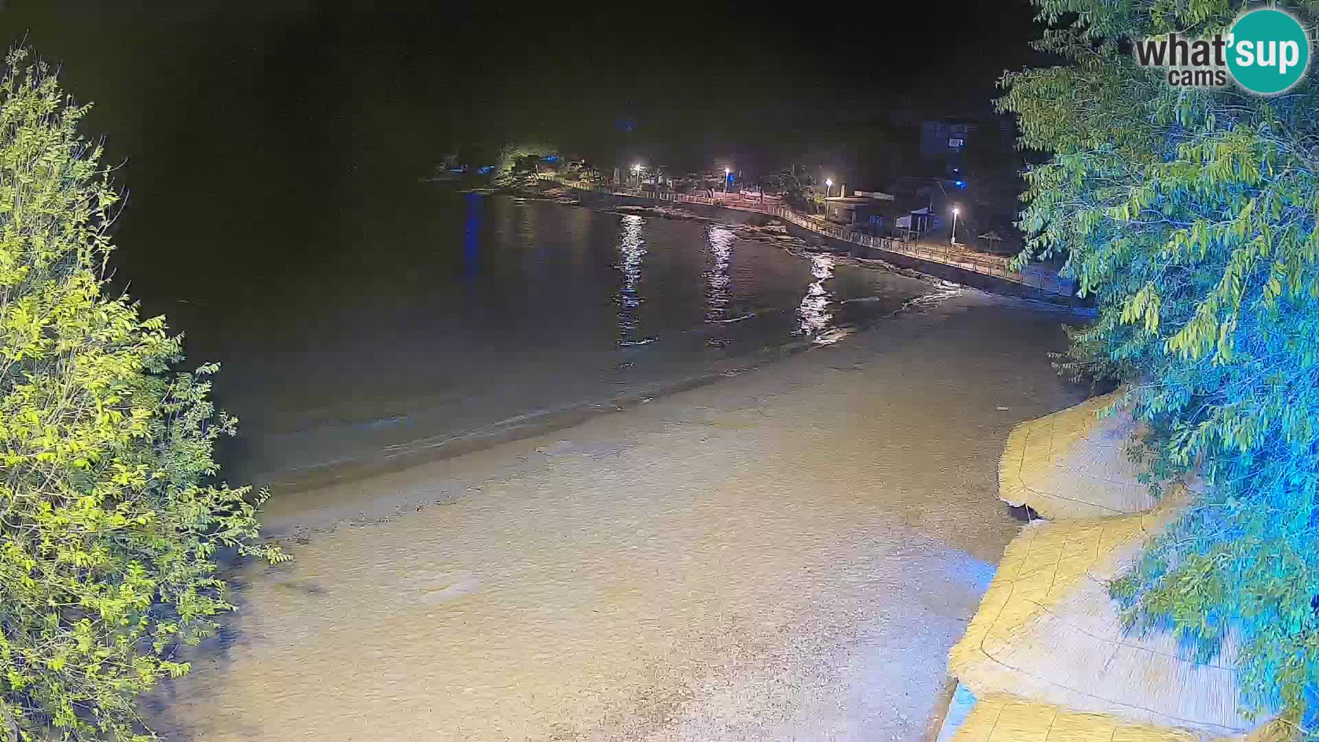 Plaža Slanica Murter – kamera v živo