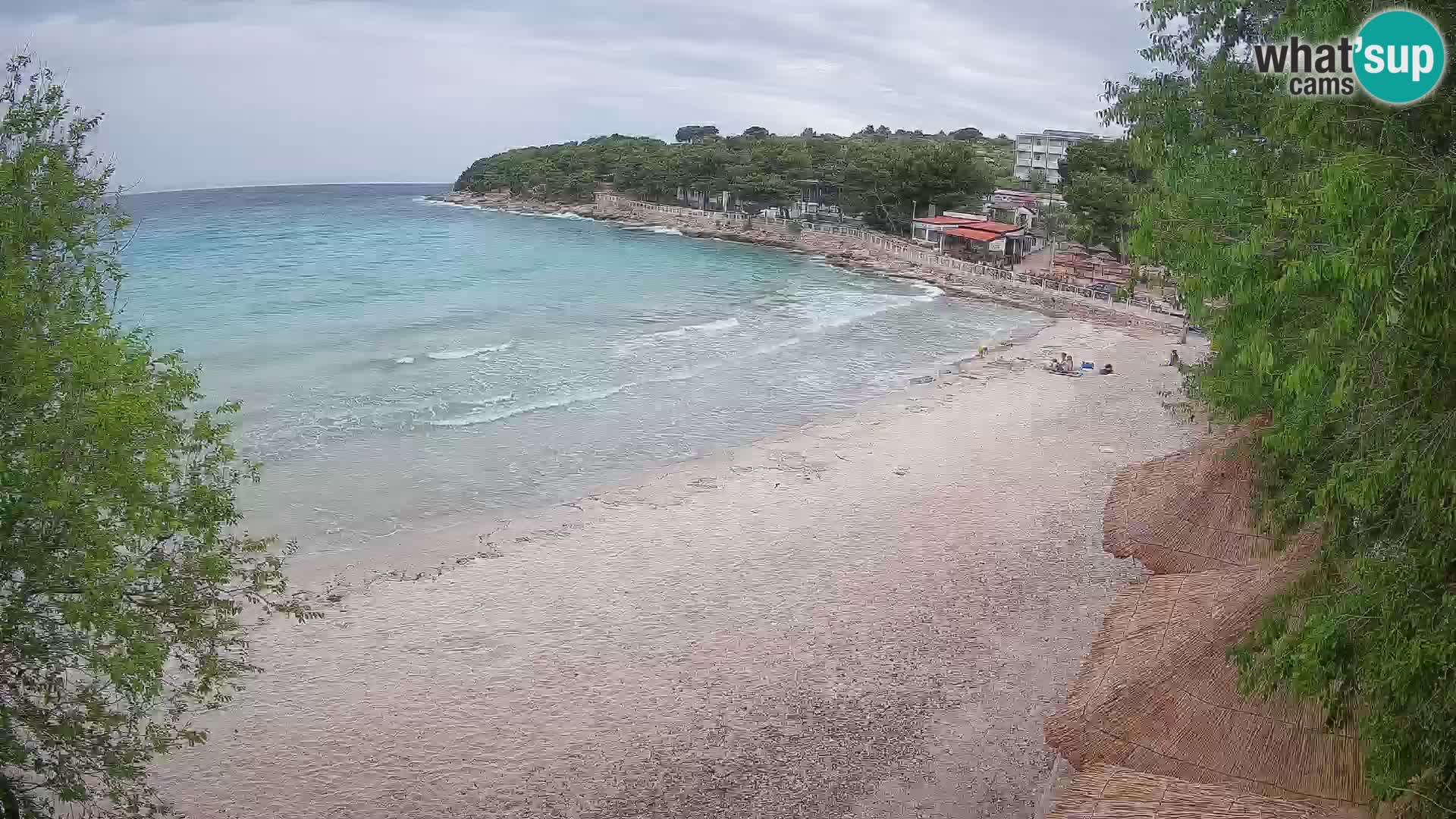 Strand Slanica Murter – webcam