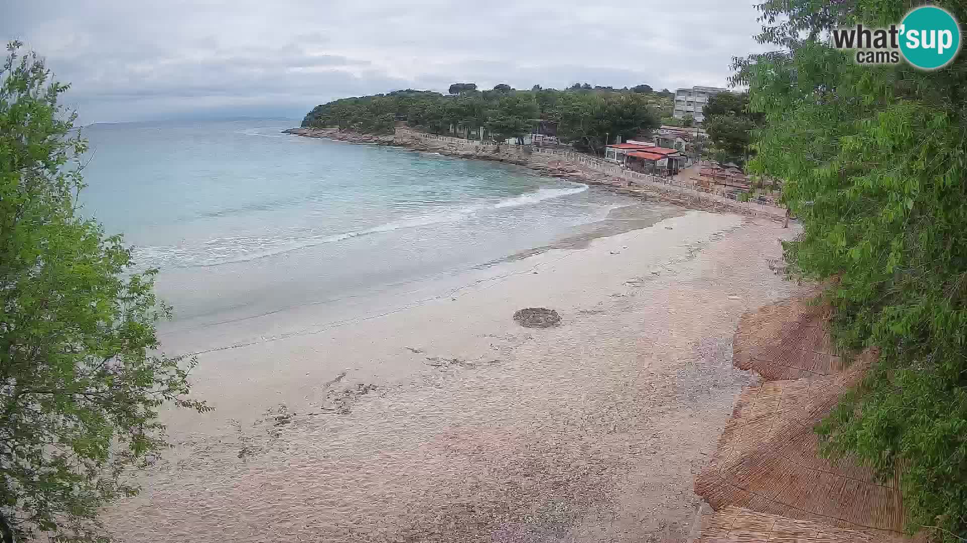 Strand Slanica Murter – webcam