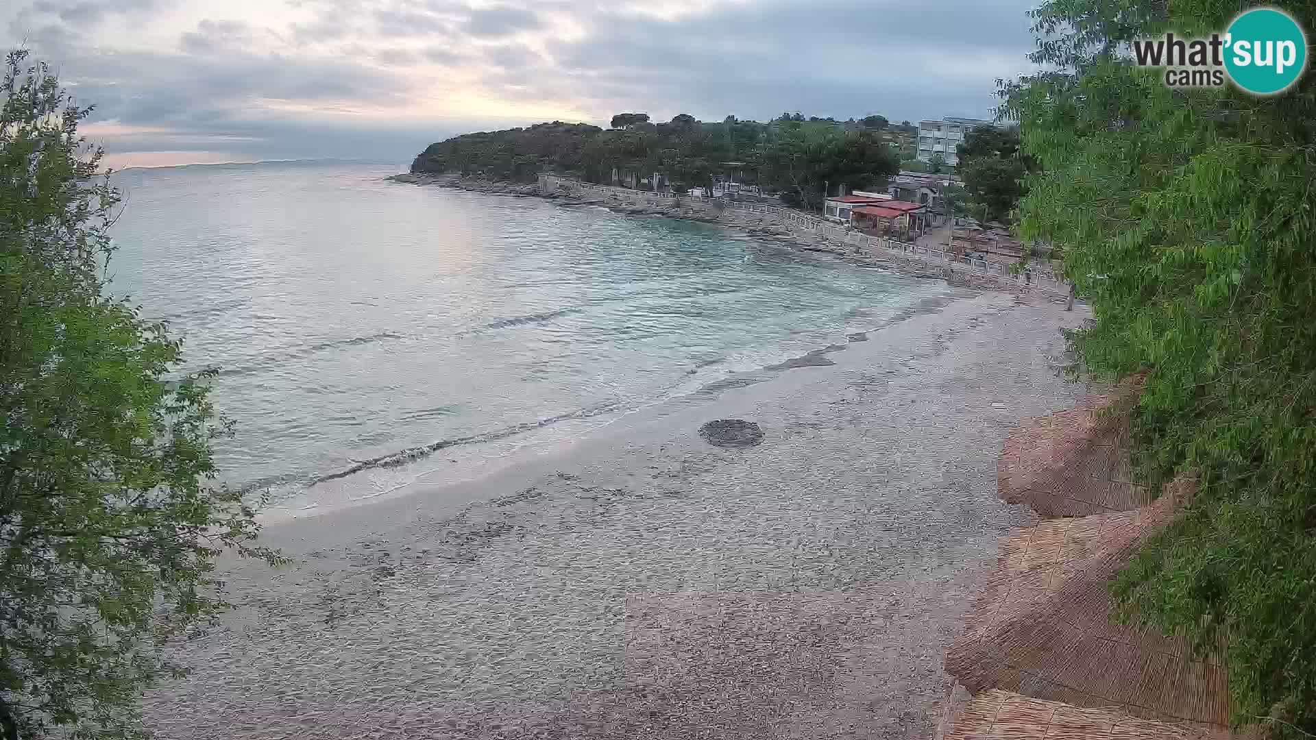 Strand Slanica Murter – webcam