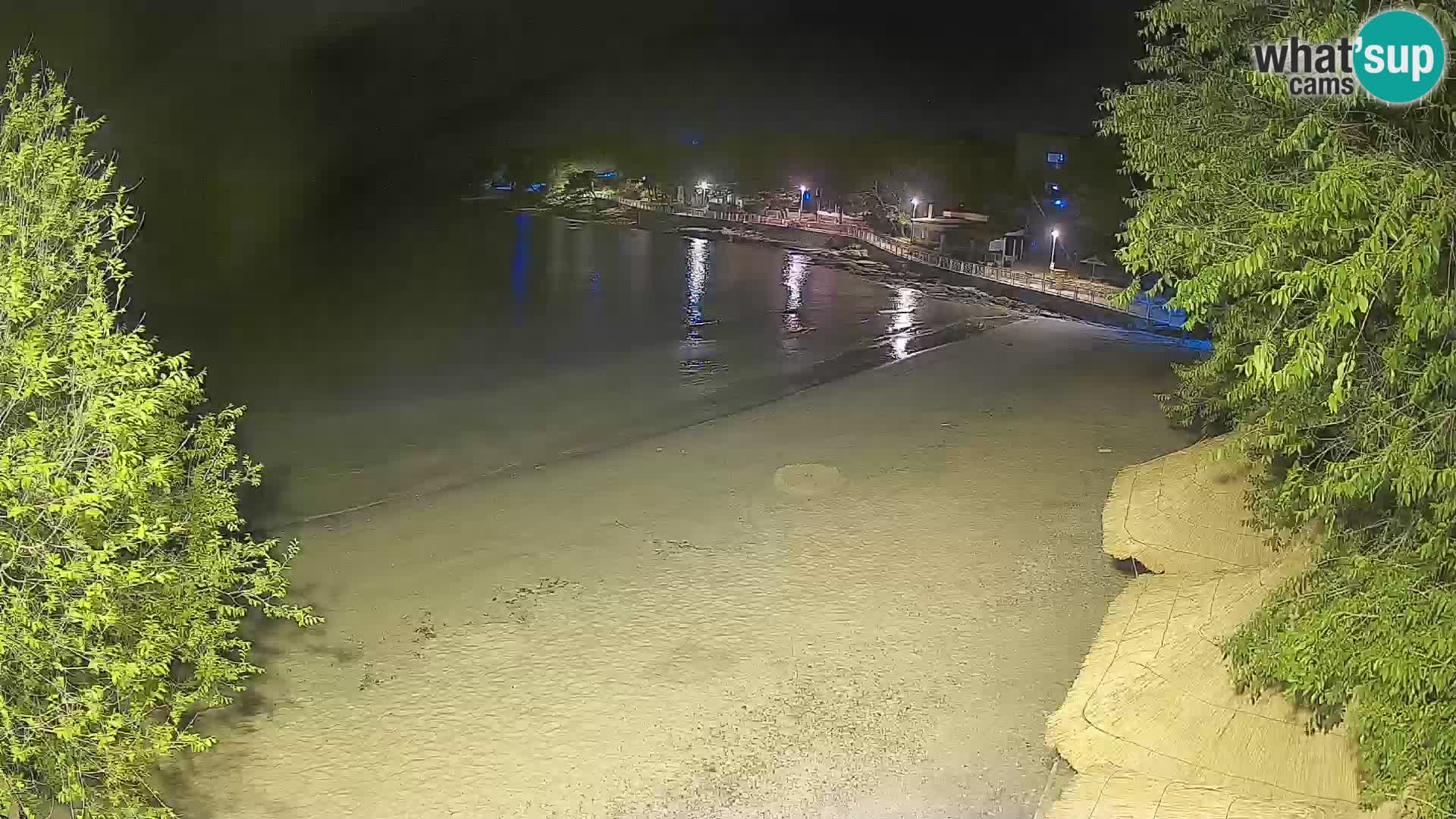 Strand Slanica Murter – webcam