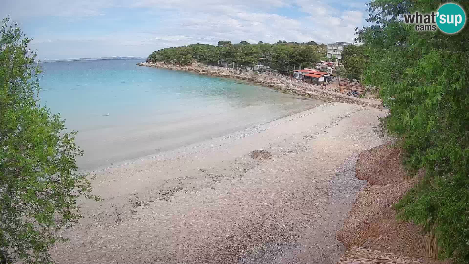 Strand Slanica Murter – webcam