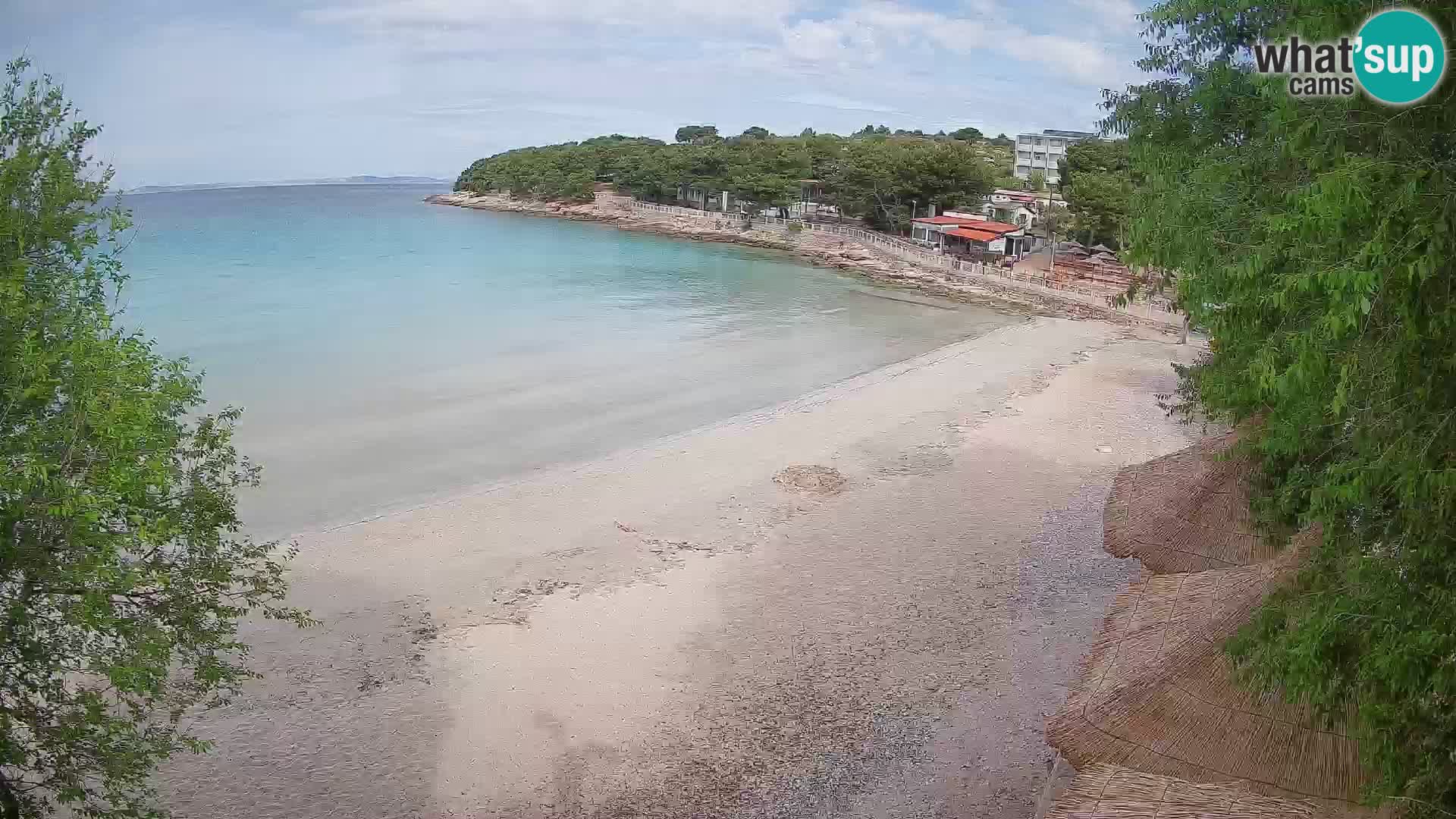 Plaža Slanica Murter – web kamera