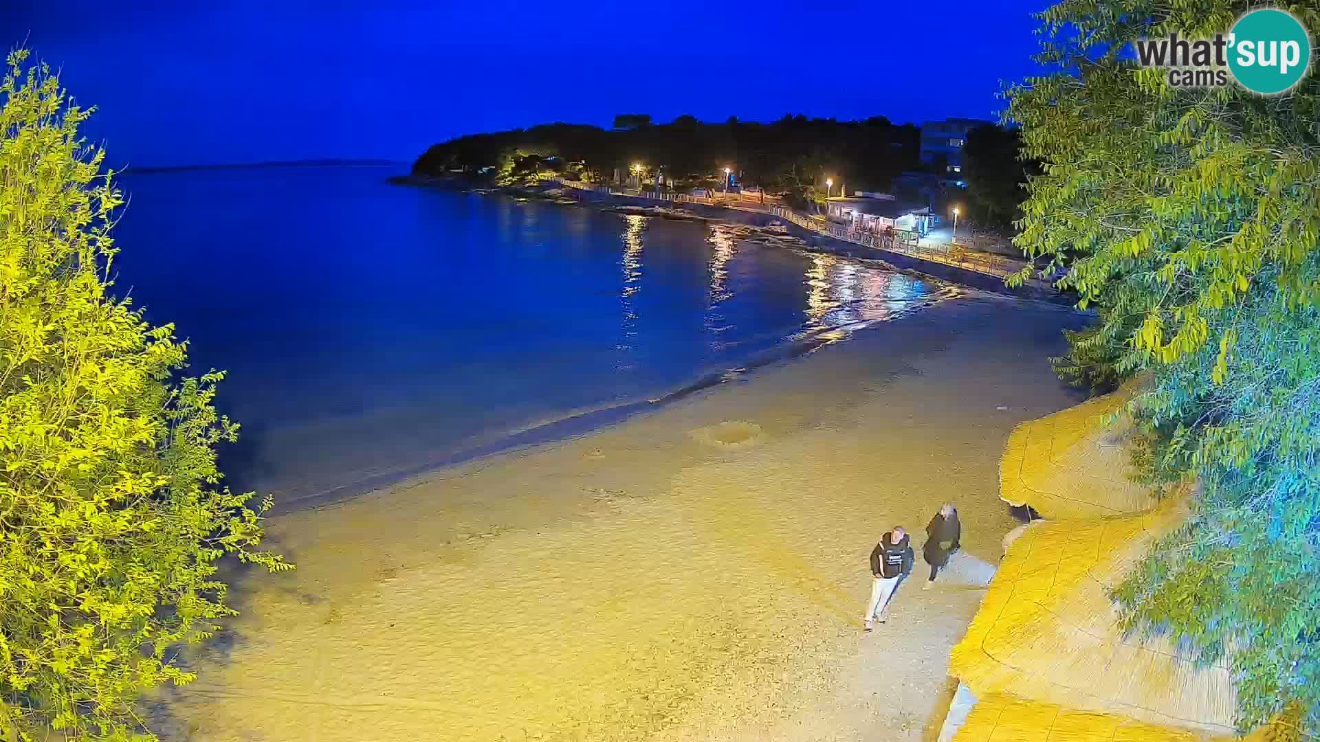 Plaža Slanica Murter – web kamera