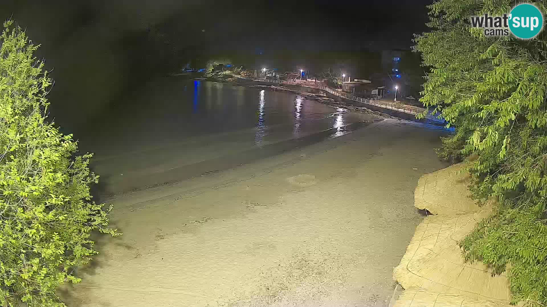Plaža Slanica Murter – web kamera