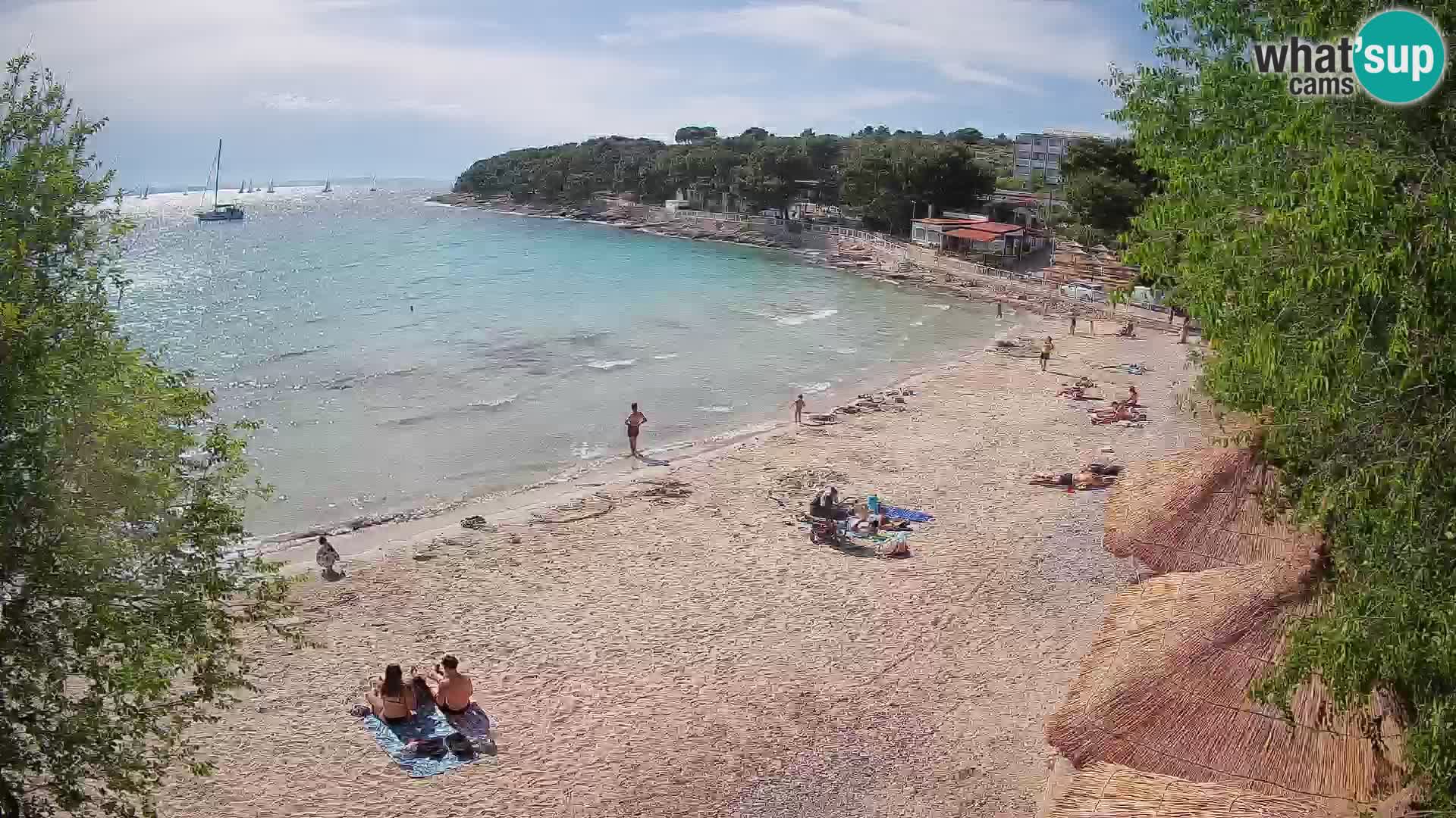 Plaža Slanica Murter – web kamera