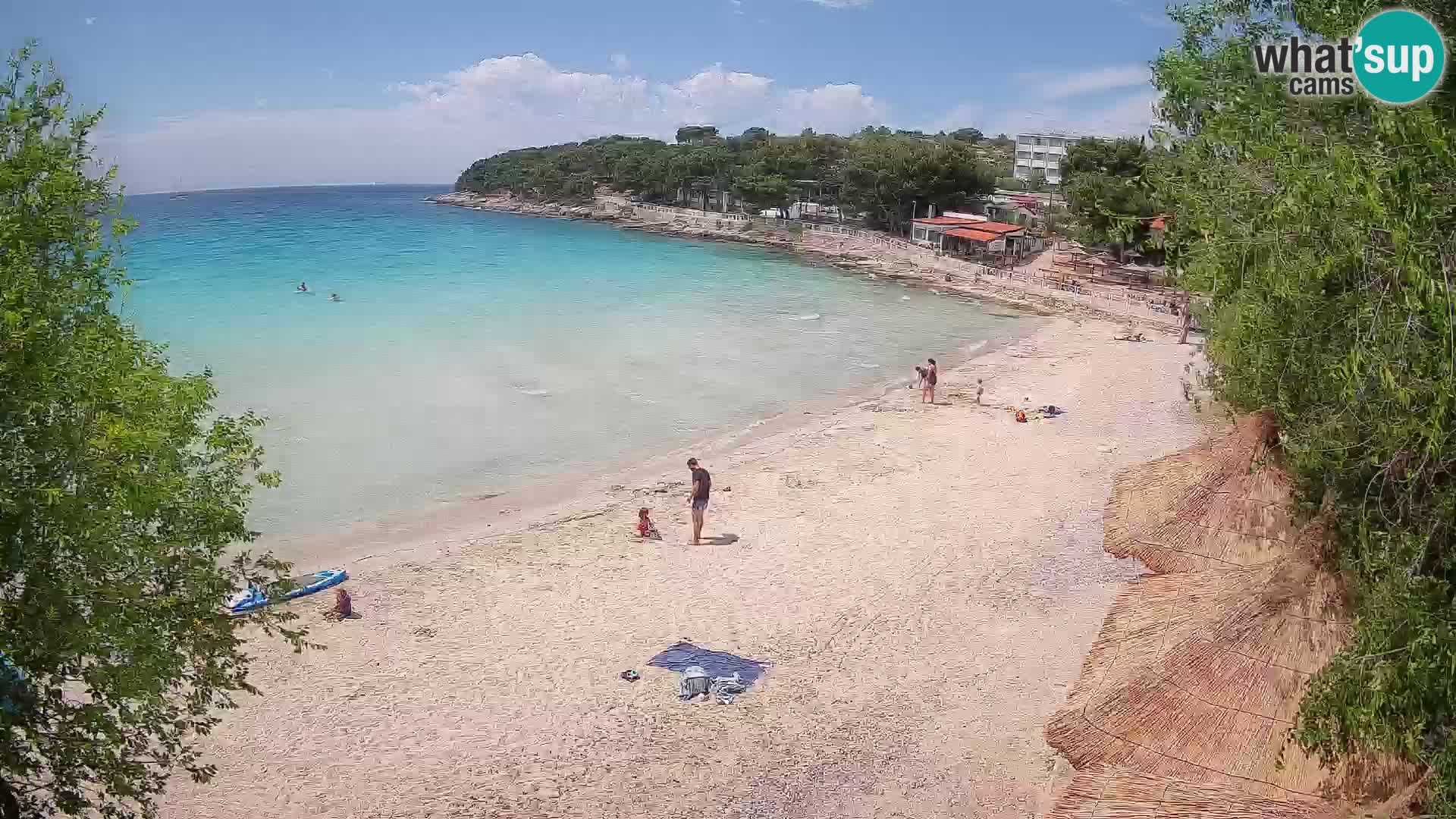 Plaža Slanica Murter – kamera v živo