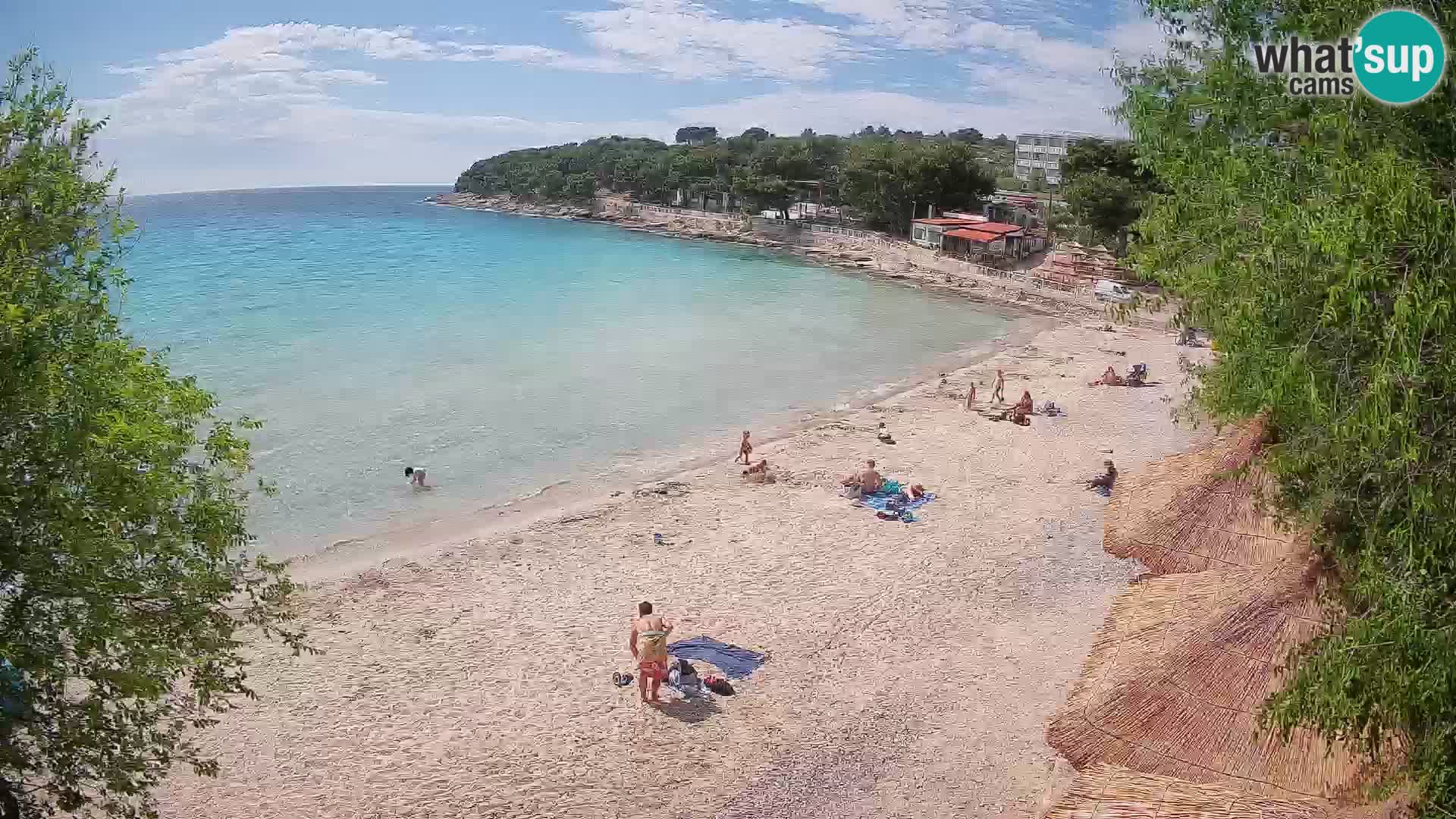 Plaža Slanica Murter – kamera v živo
