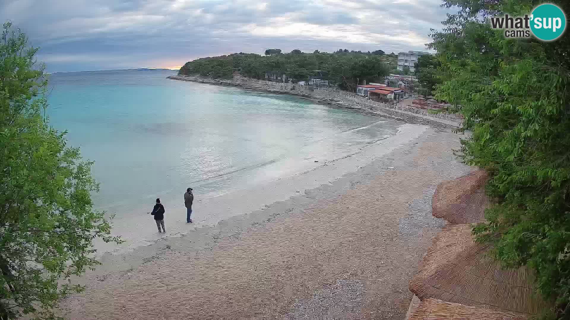 Strand Slanica Murter – webcam