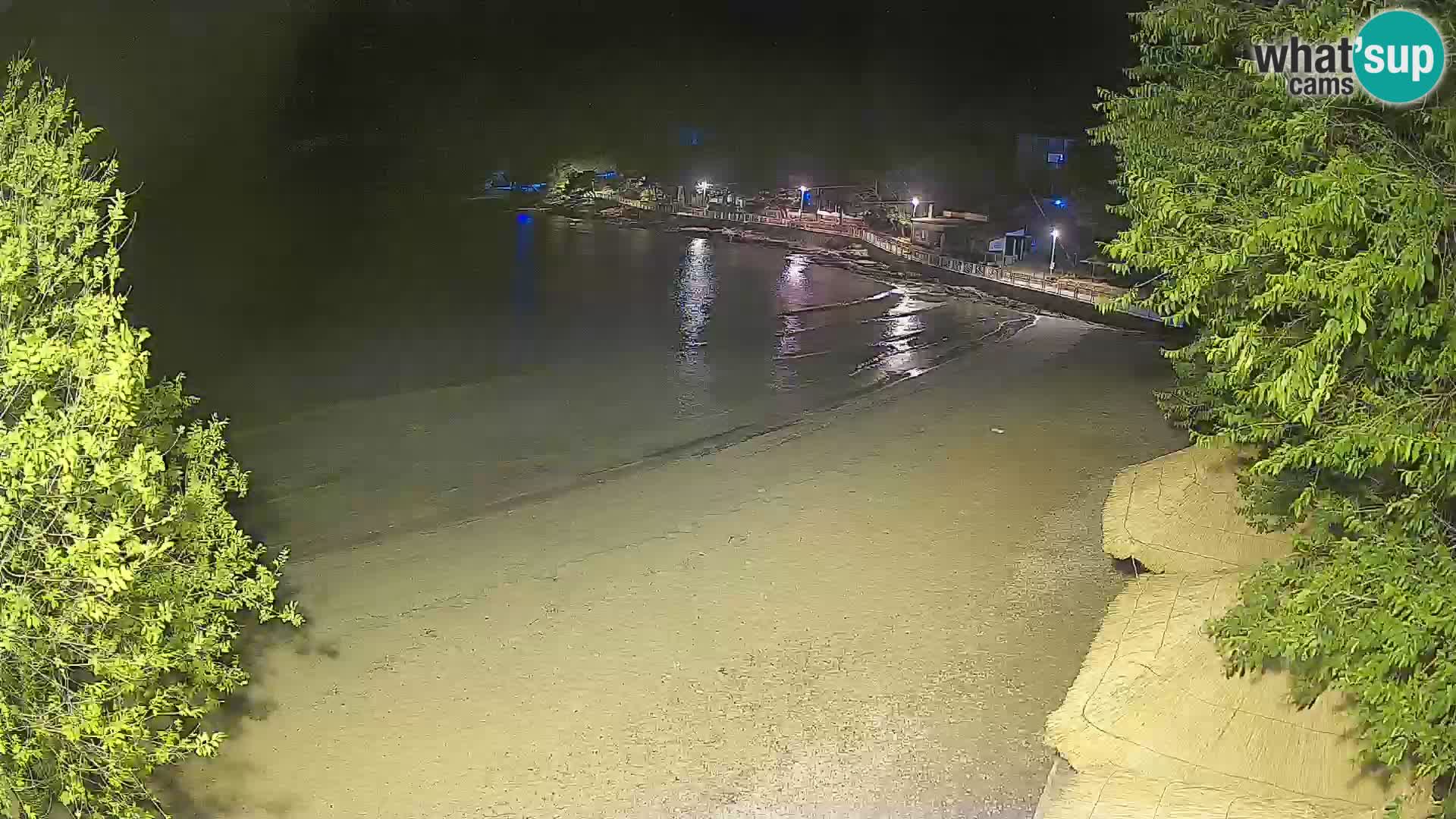 Plaža Slanica Murter – web kamera