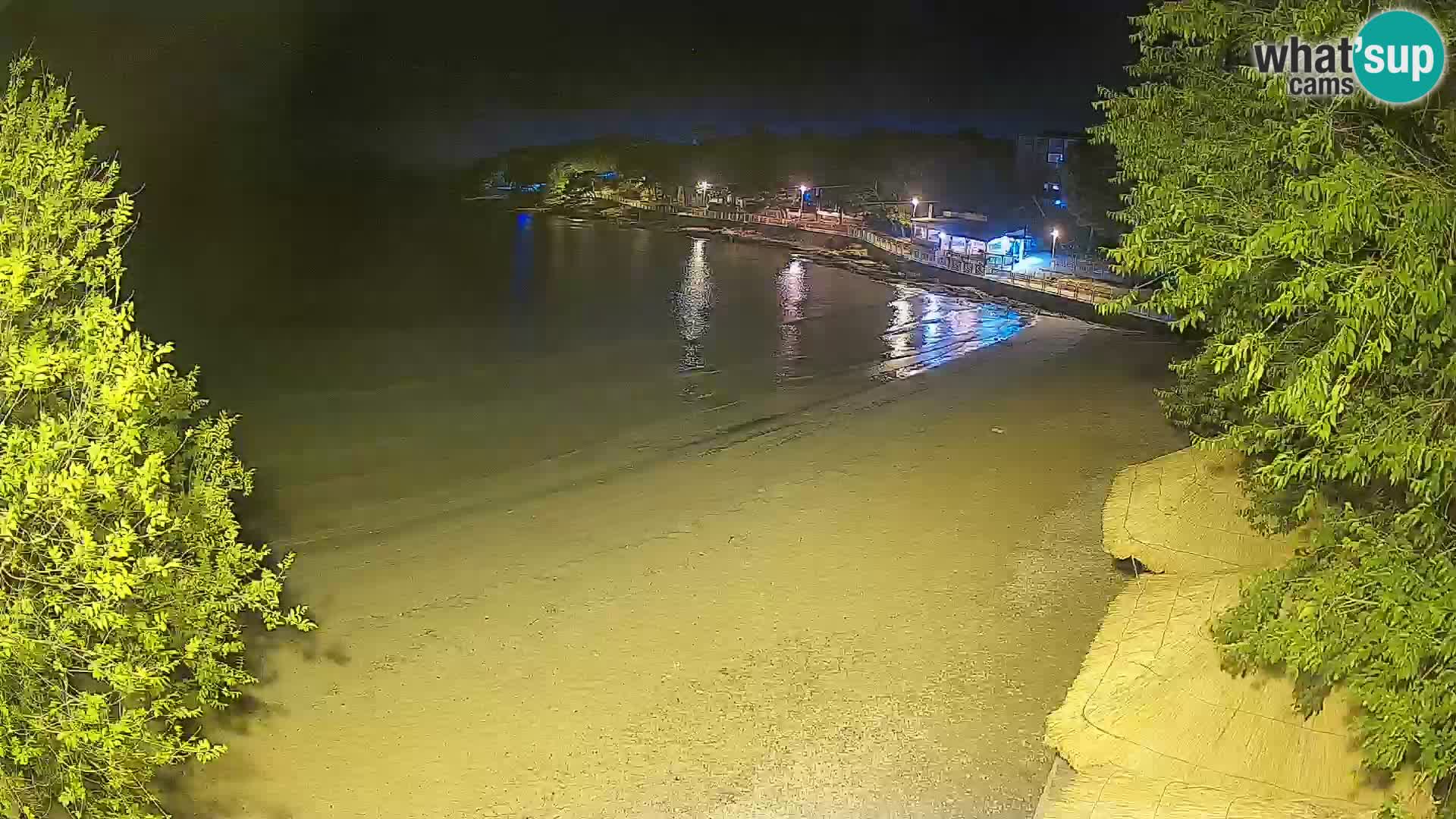 Plaža Slanica Murter – web kamera