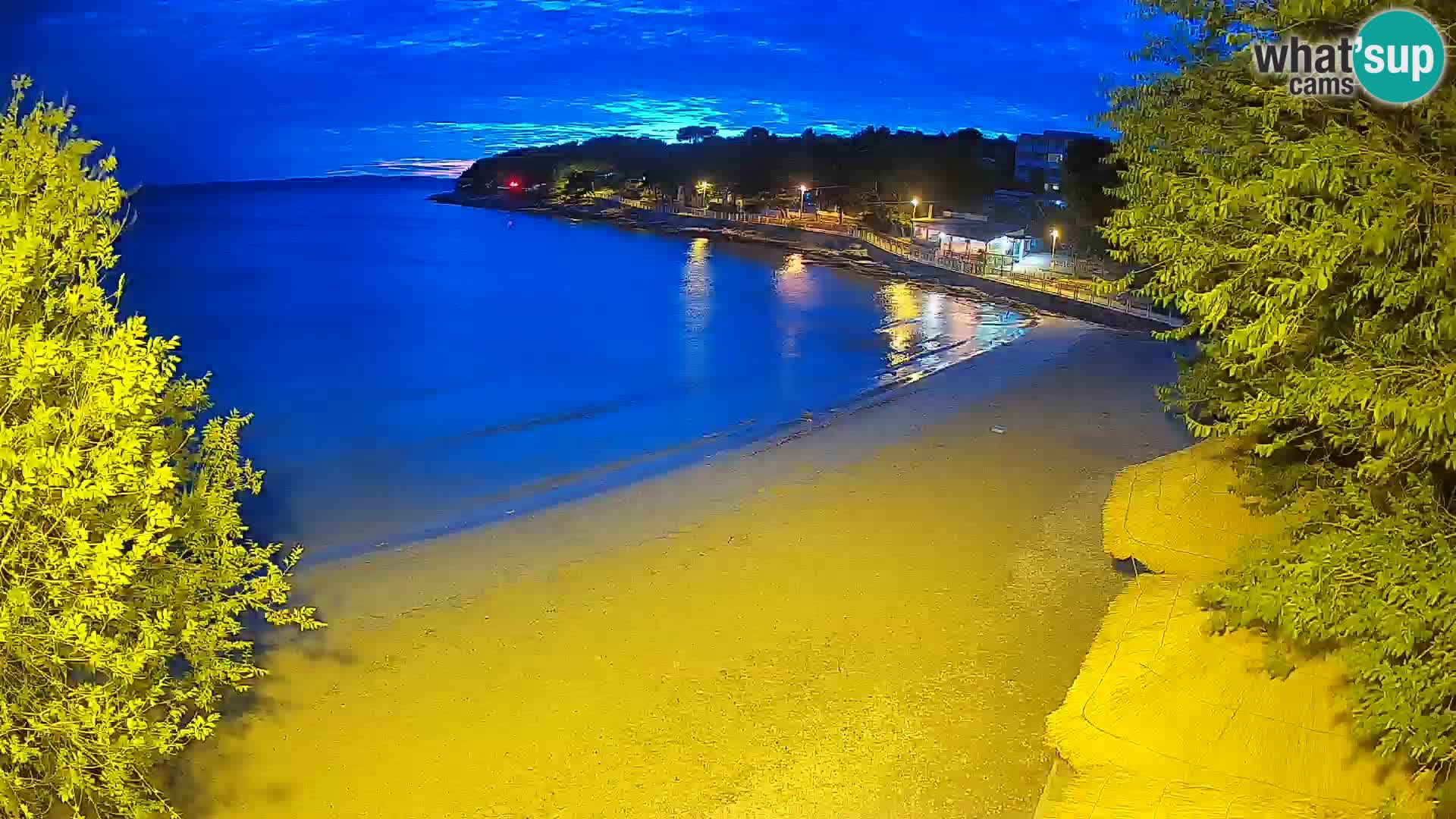 Plaža Slanica Murter – kamera v živo