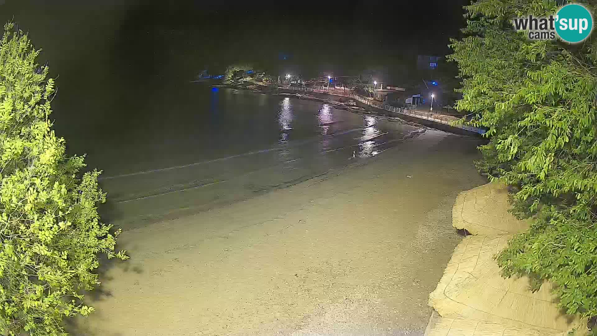 Strand Slanica Murter – webcam