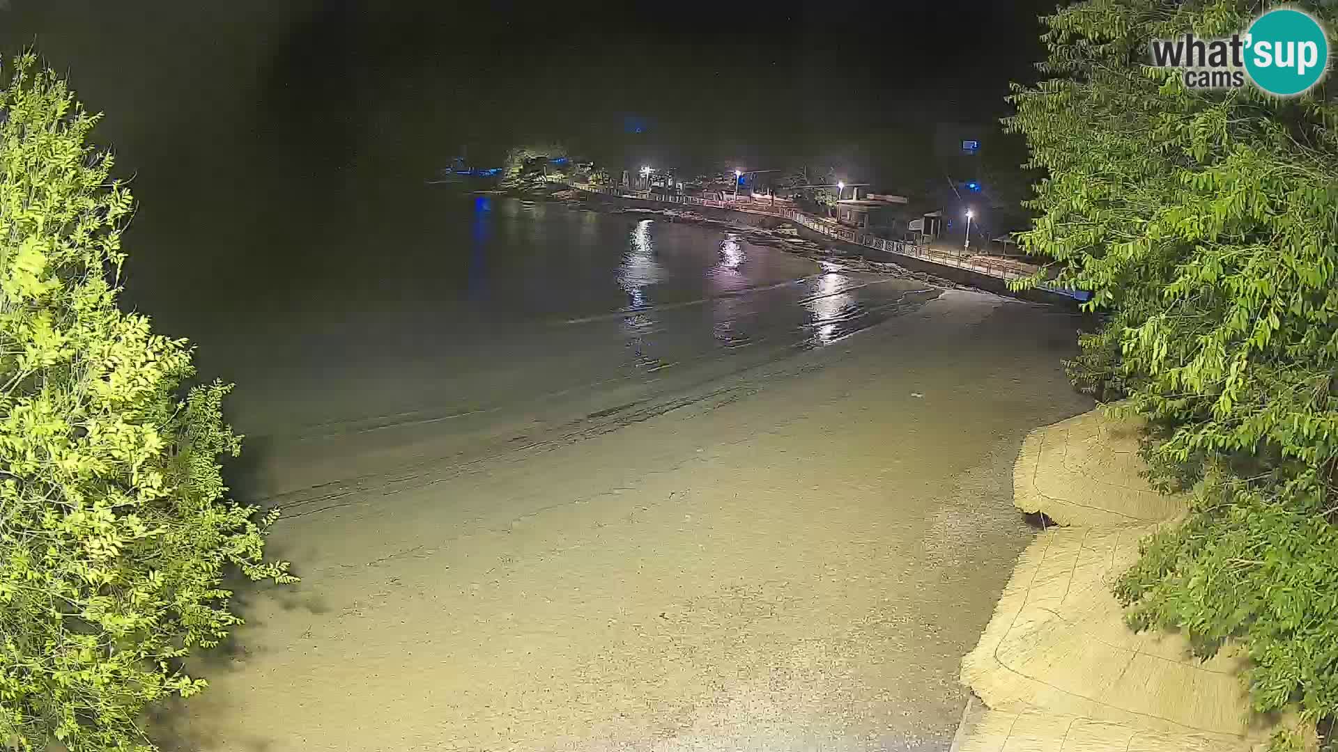 Plaža Slanica Murter – kamera v živo