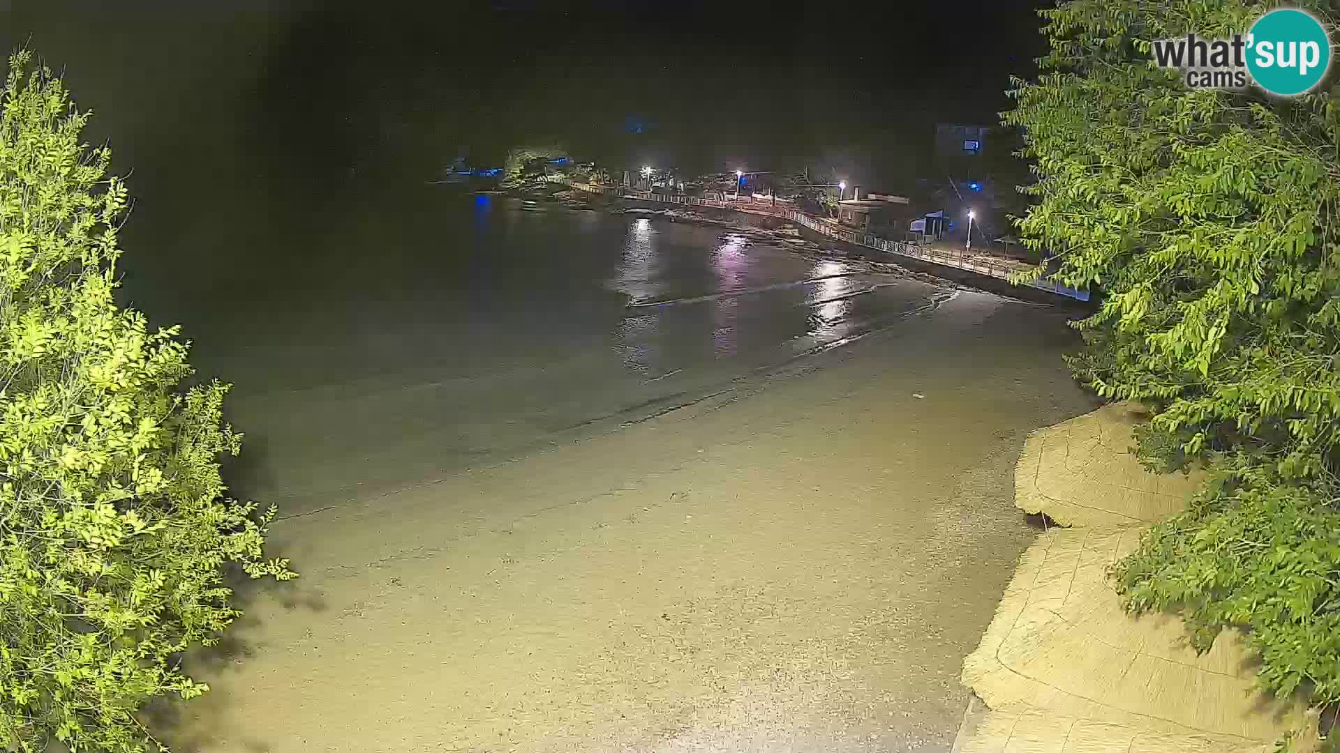 Strand Slanica Murter – webcam