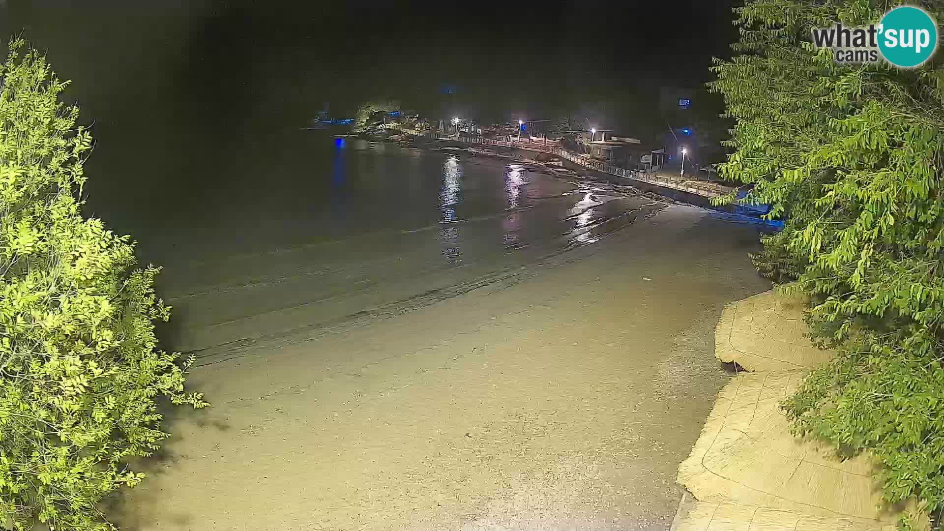 Plaža Slanica Murter – web kamera
