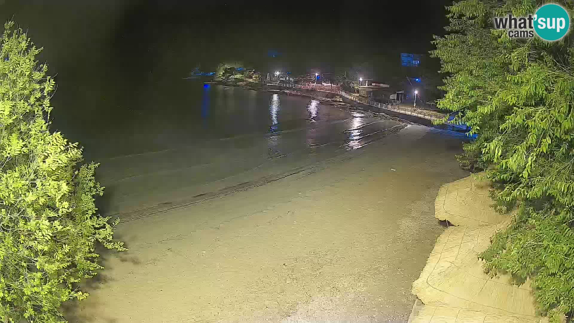 Plaža Slanica Murter – web kamera