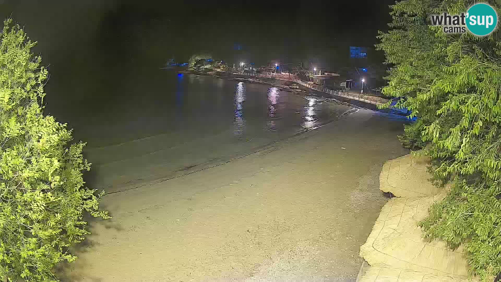Plaža Slanica Murter – web kamera