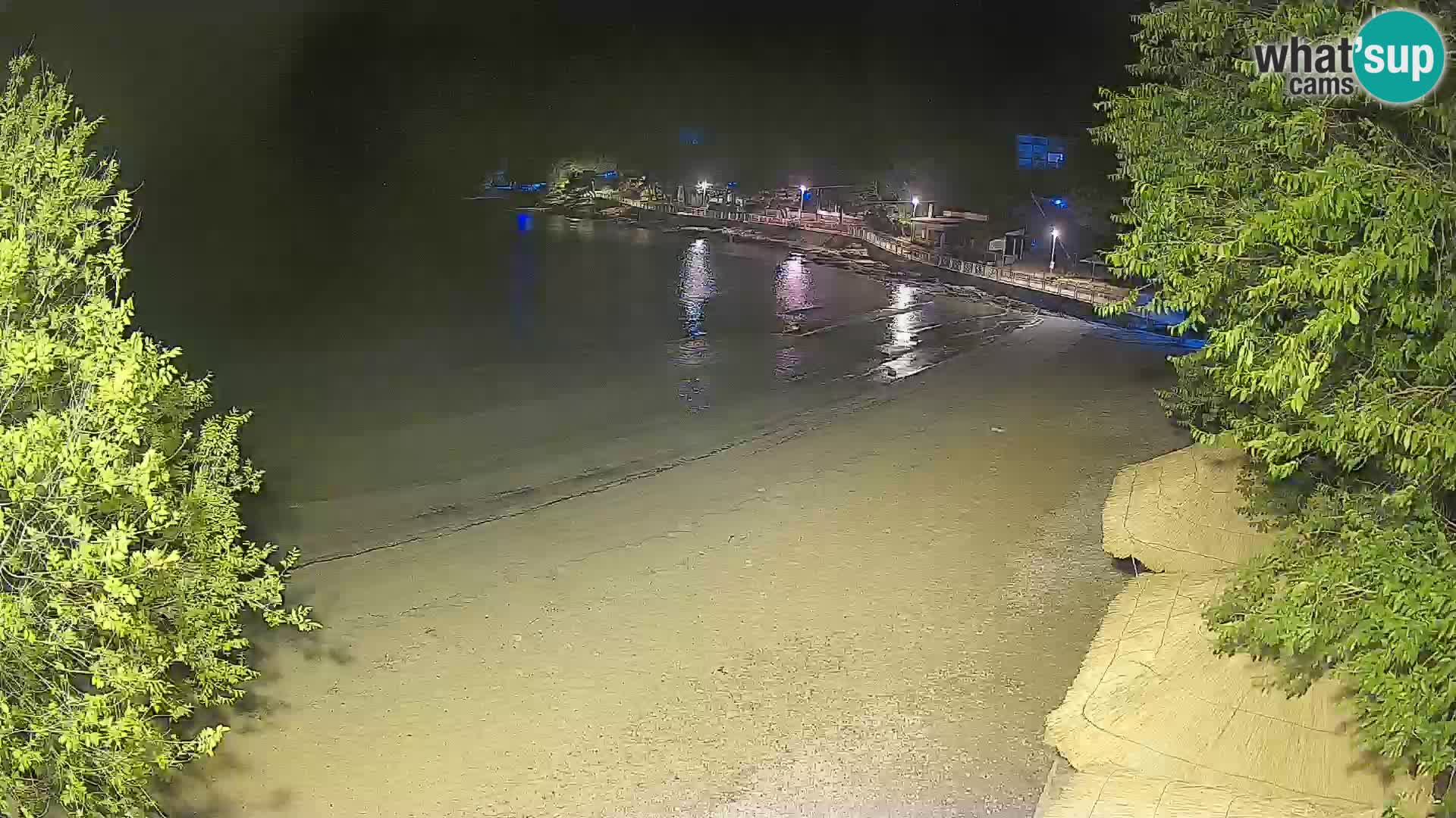 Strand Slanica Murter – webcam