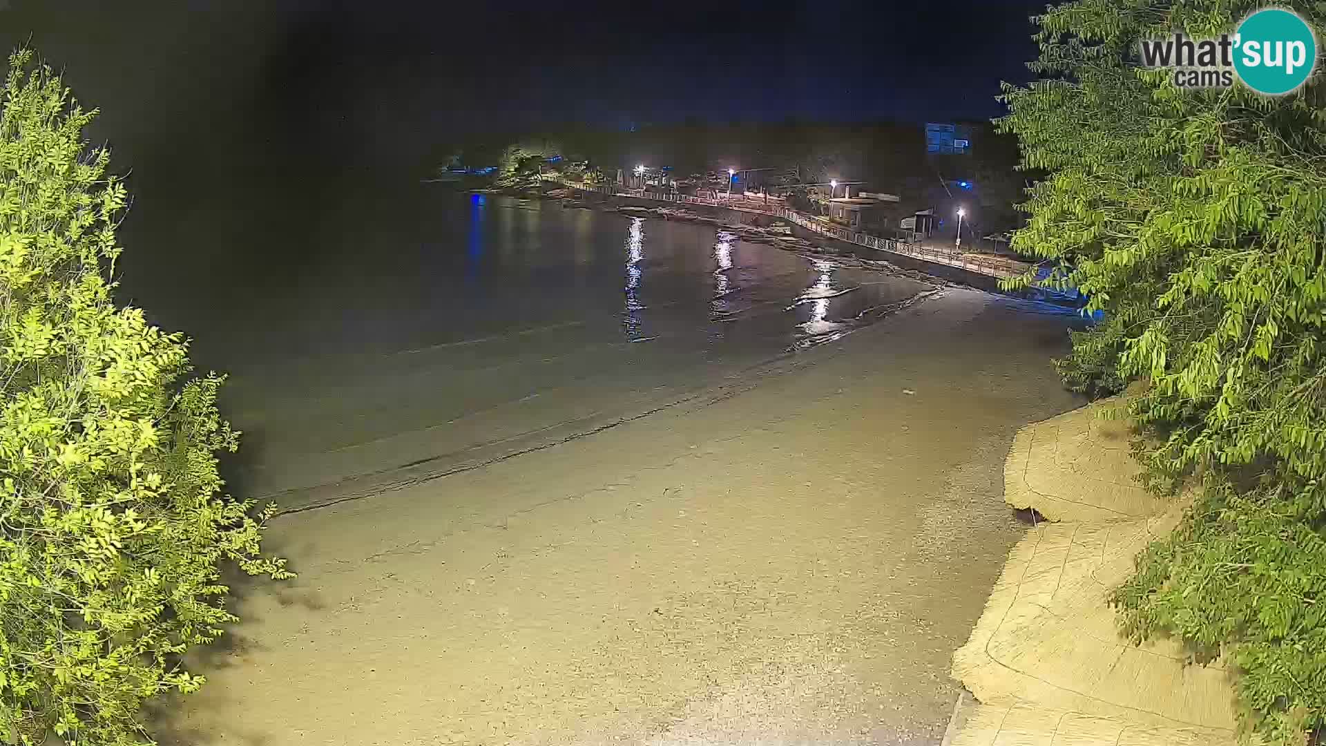 Plaža Slanica Murter – web kamera