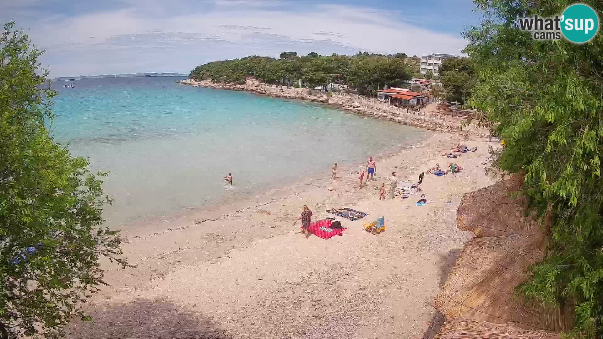 Playa Slanica Murter – camera en vivo