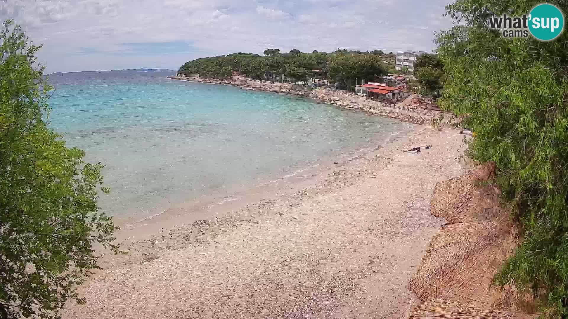 Strand Slanica Murter – webcam