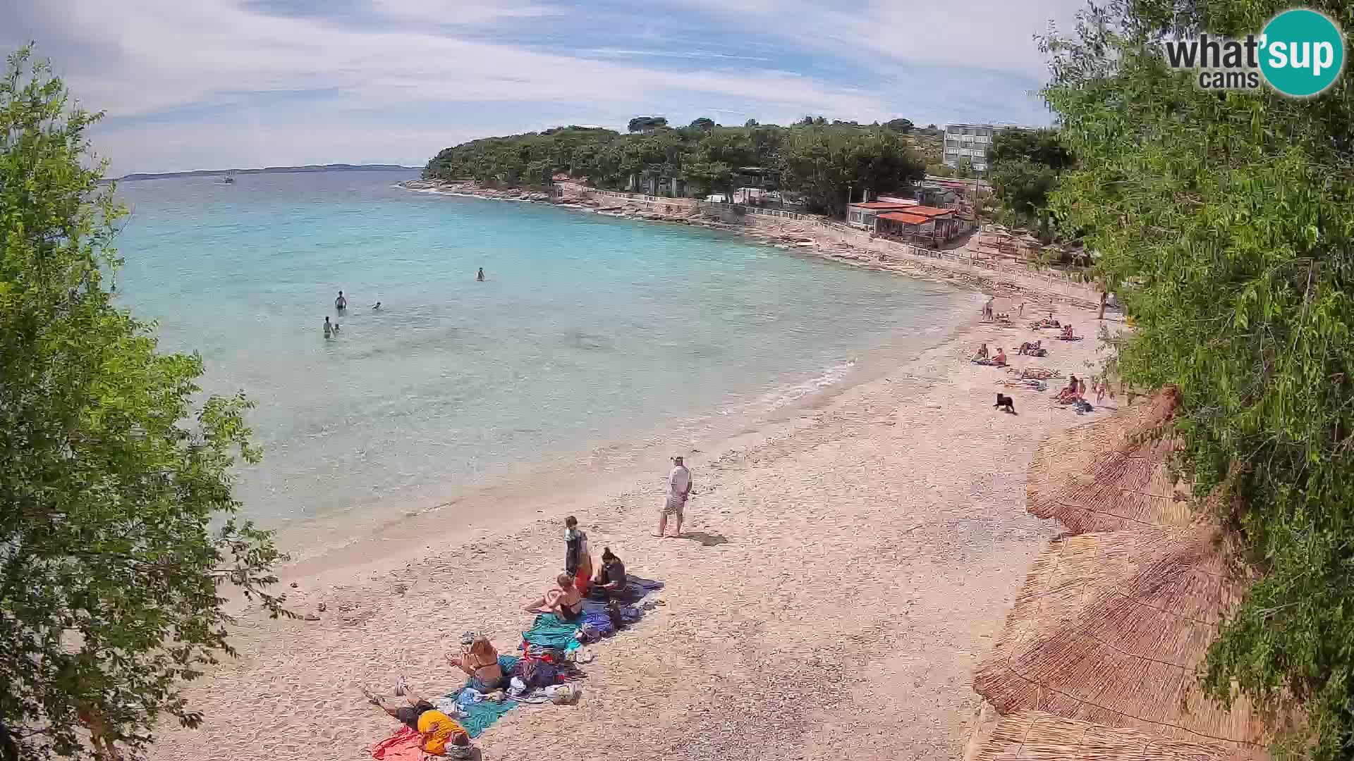 Plaža Slanica Murter – web kamera